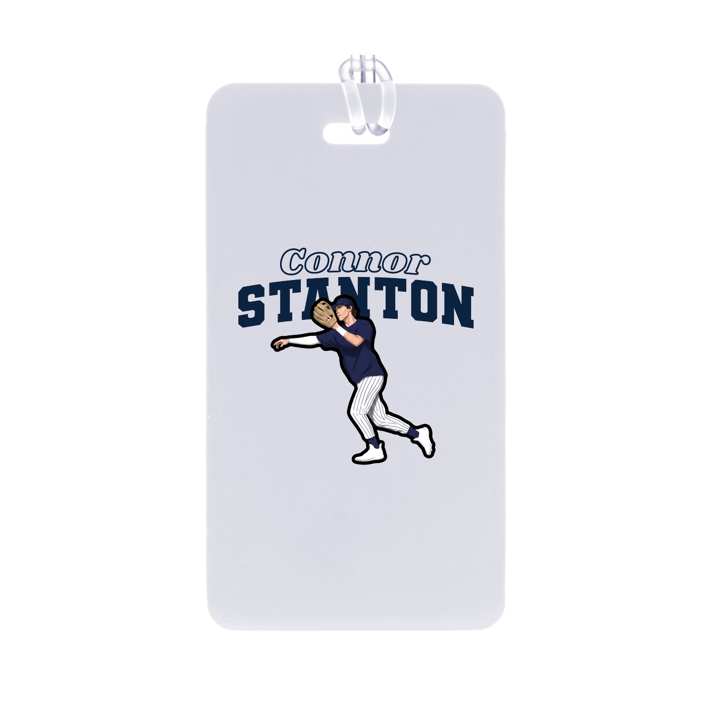 Bag Tag — Name Arch in Classic