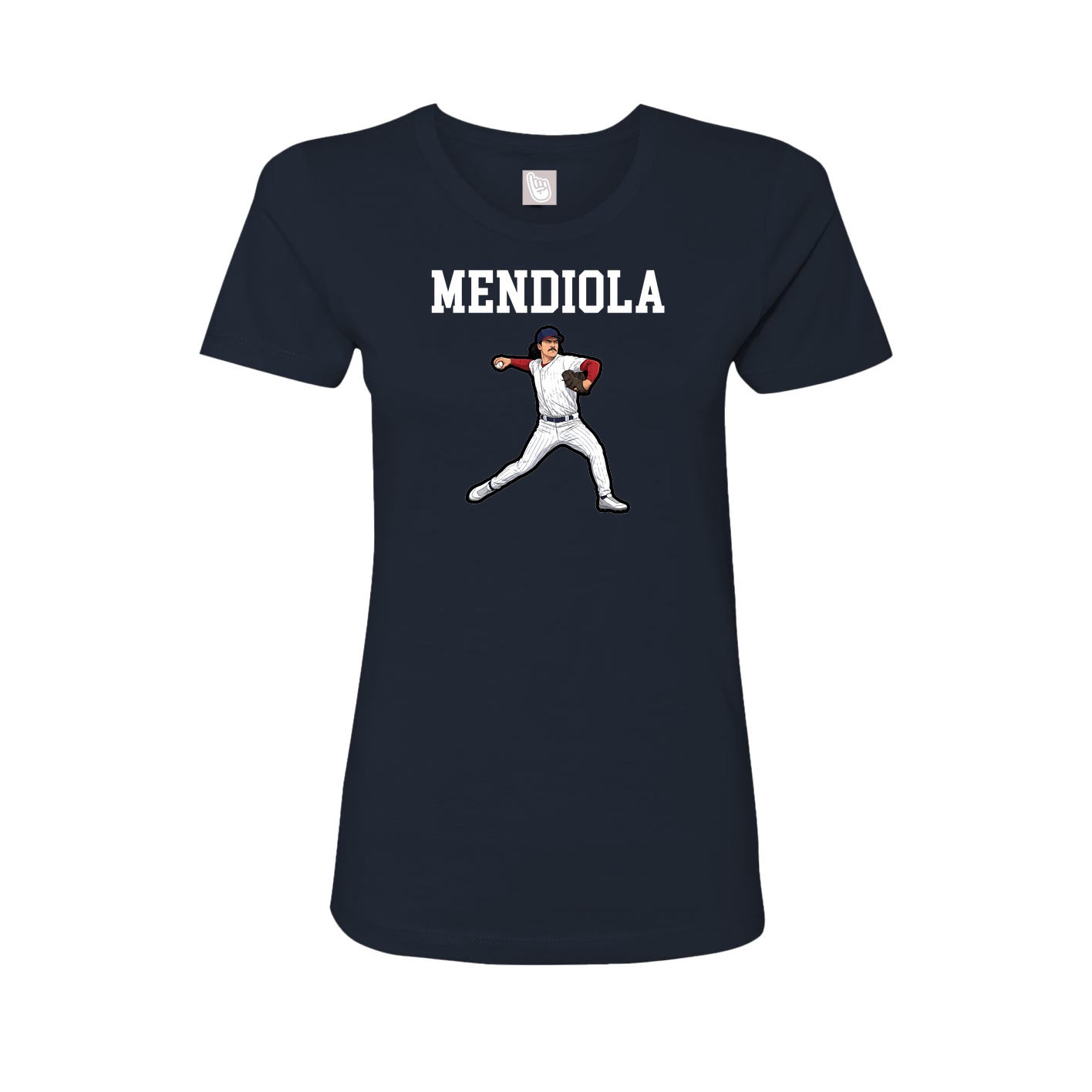 Fitted Women's Tee — Shirsey in Navy