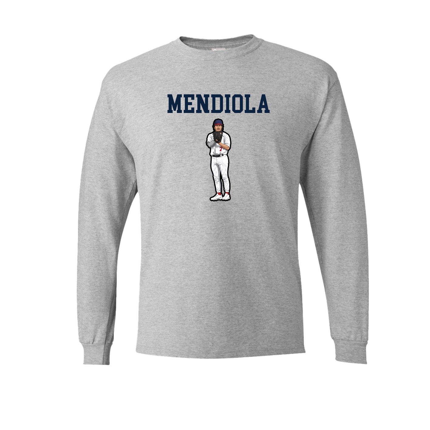 Long Sleeve Tee — Shirsey in Grey