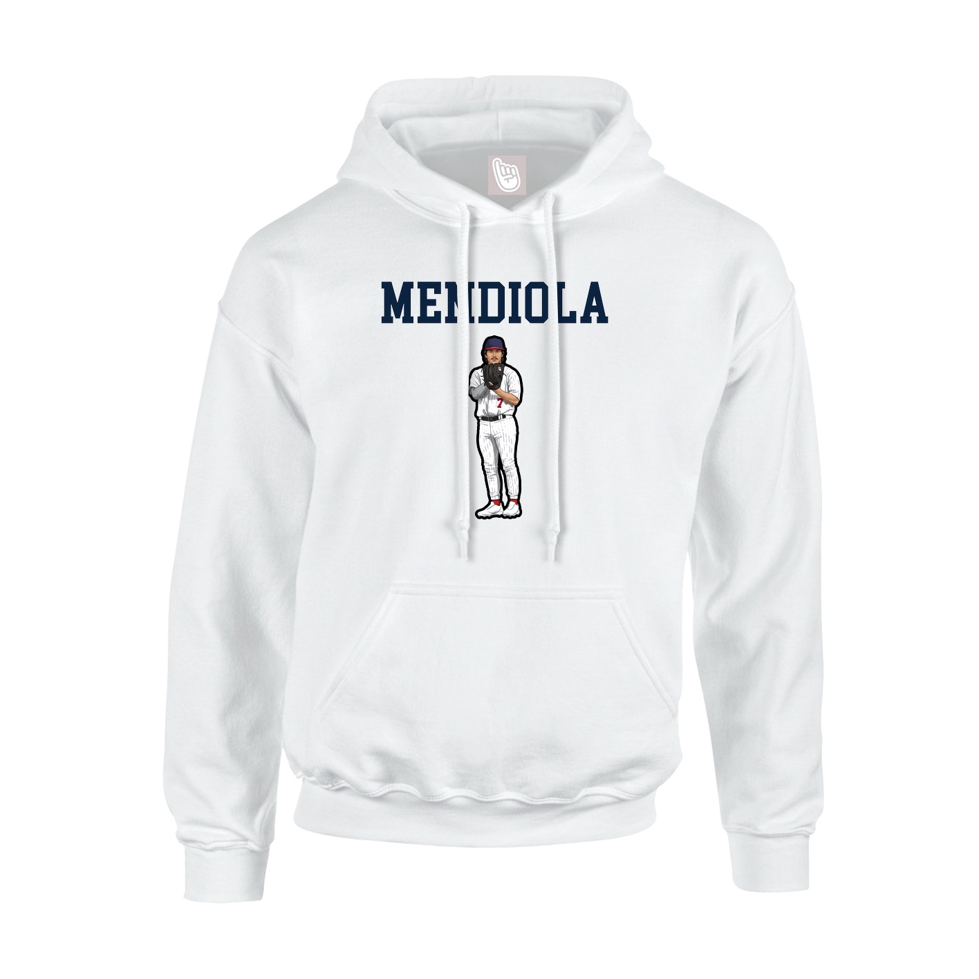 Hoodie — Shirsey in White