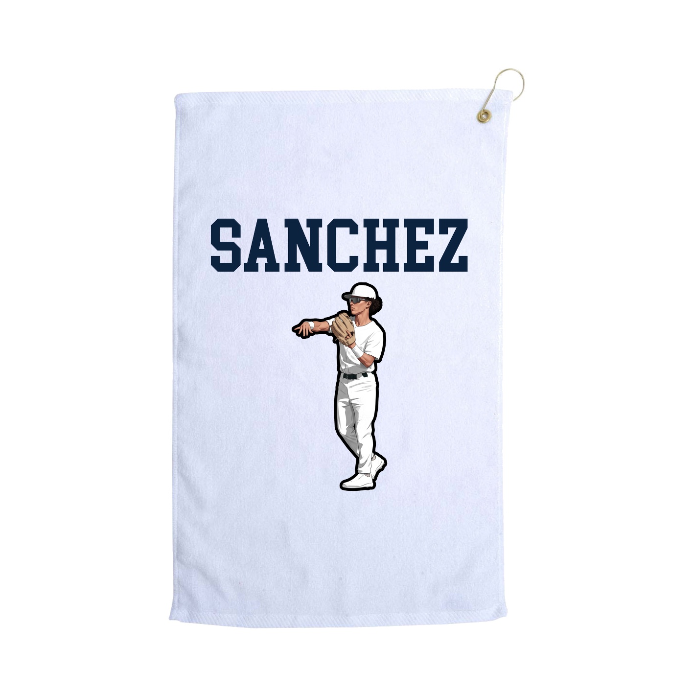Golf Towel — Shirsey in White