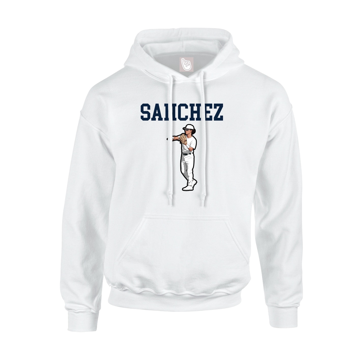 Hoodie — Shirsey in White