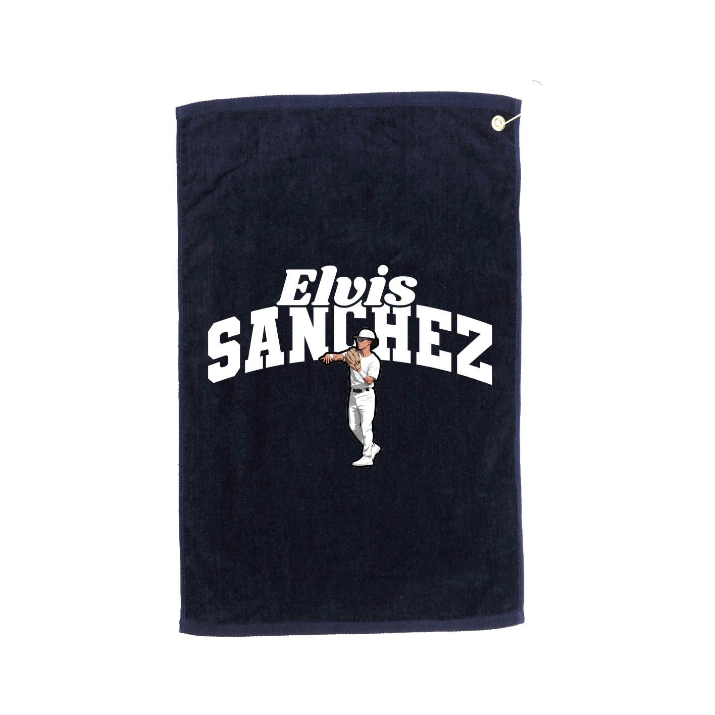 Golf Towel — Signature Arch in Navy