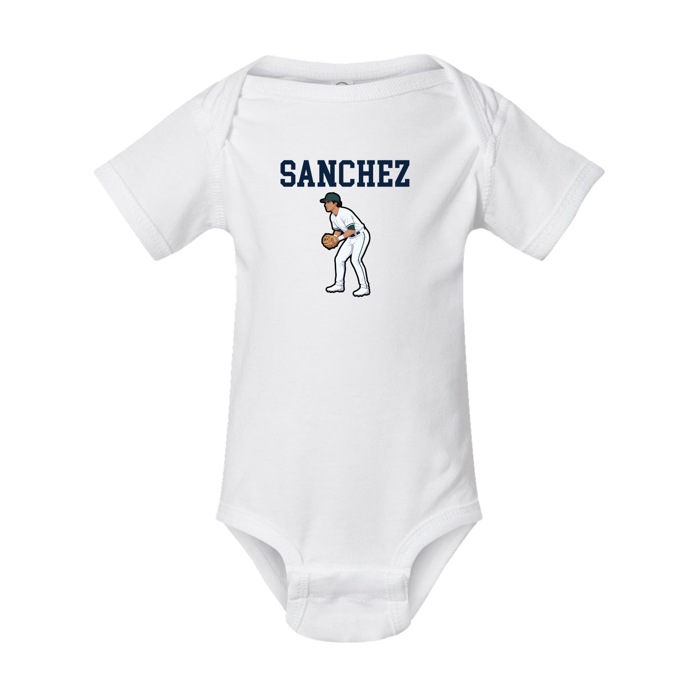 Baby Onesie — Shirsey in White