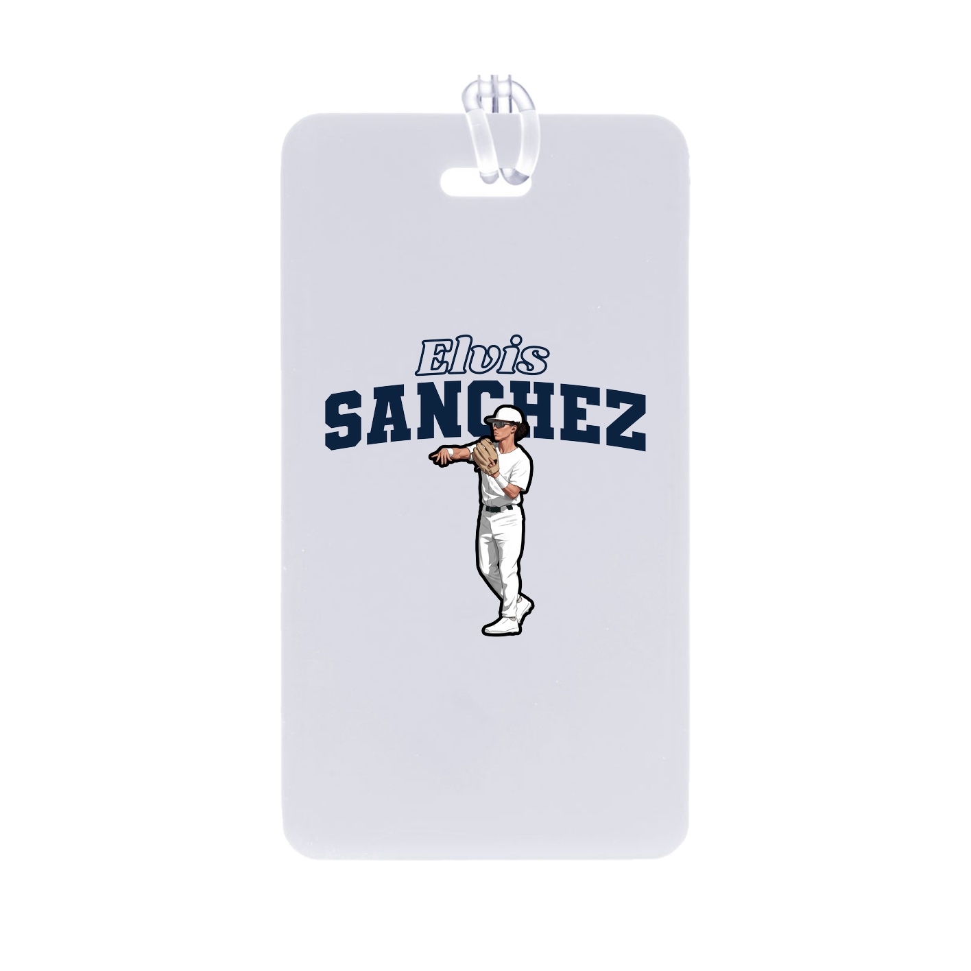 Bag Tag — Name Arch in Classic