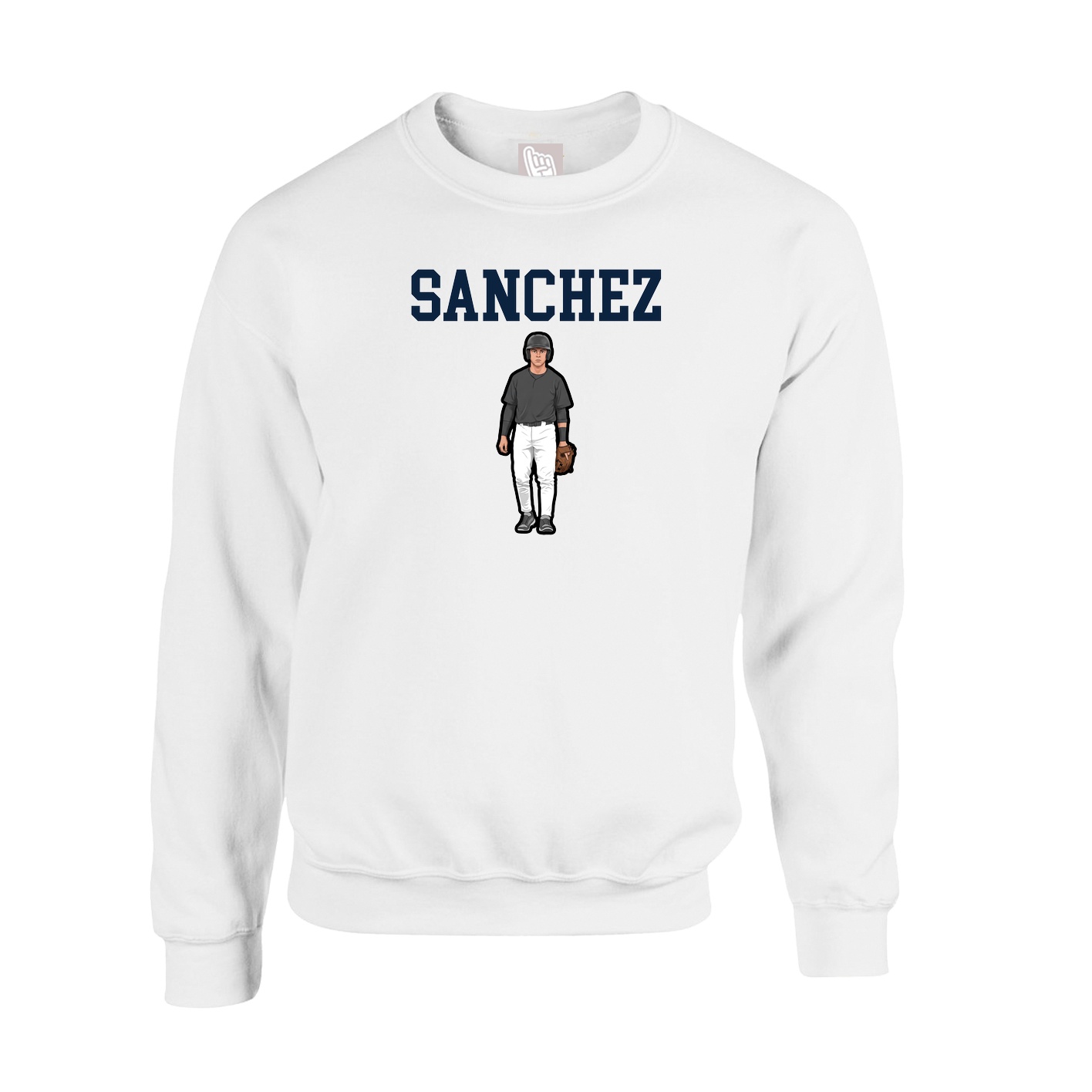 Fleece Crew — Shirsey in White