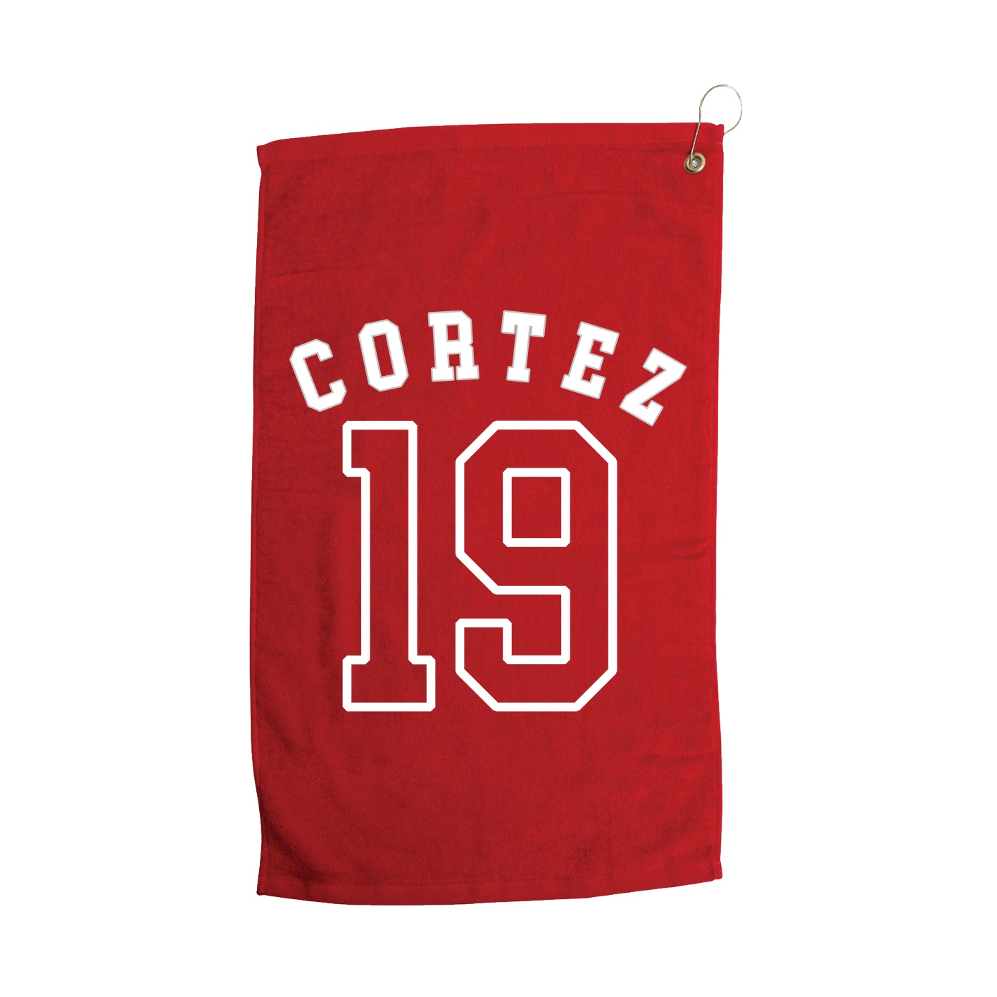 Golf Towel — Shirsey Arch in Red