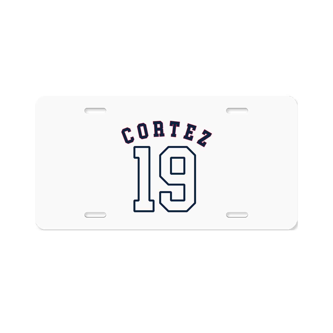 License Plate — Shirsey Arch in Classic