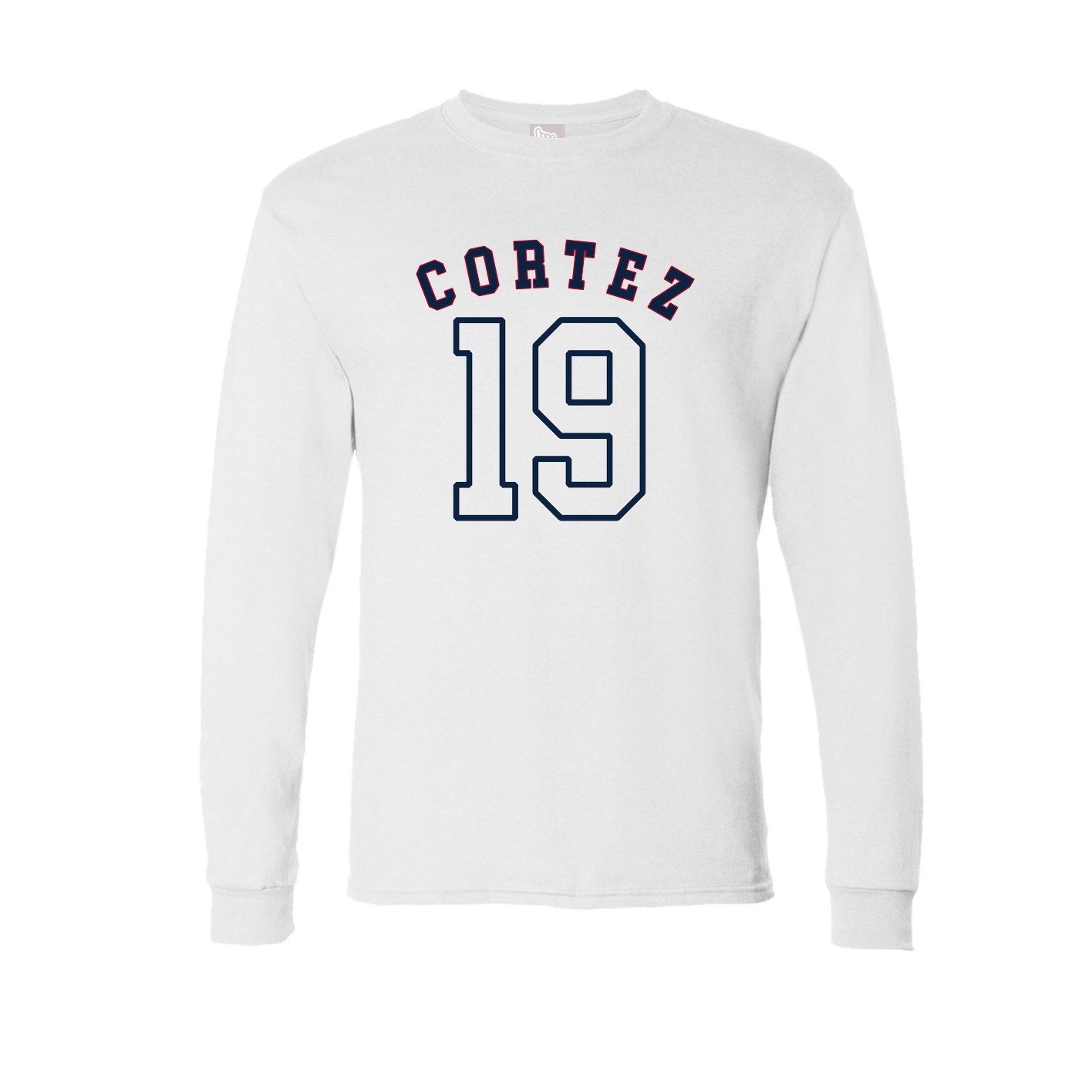 Long Sleeve Tee — Shirsey Arch in White