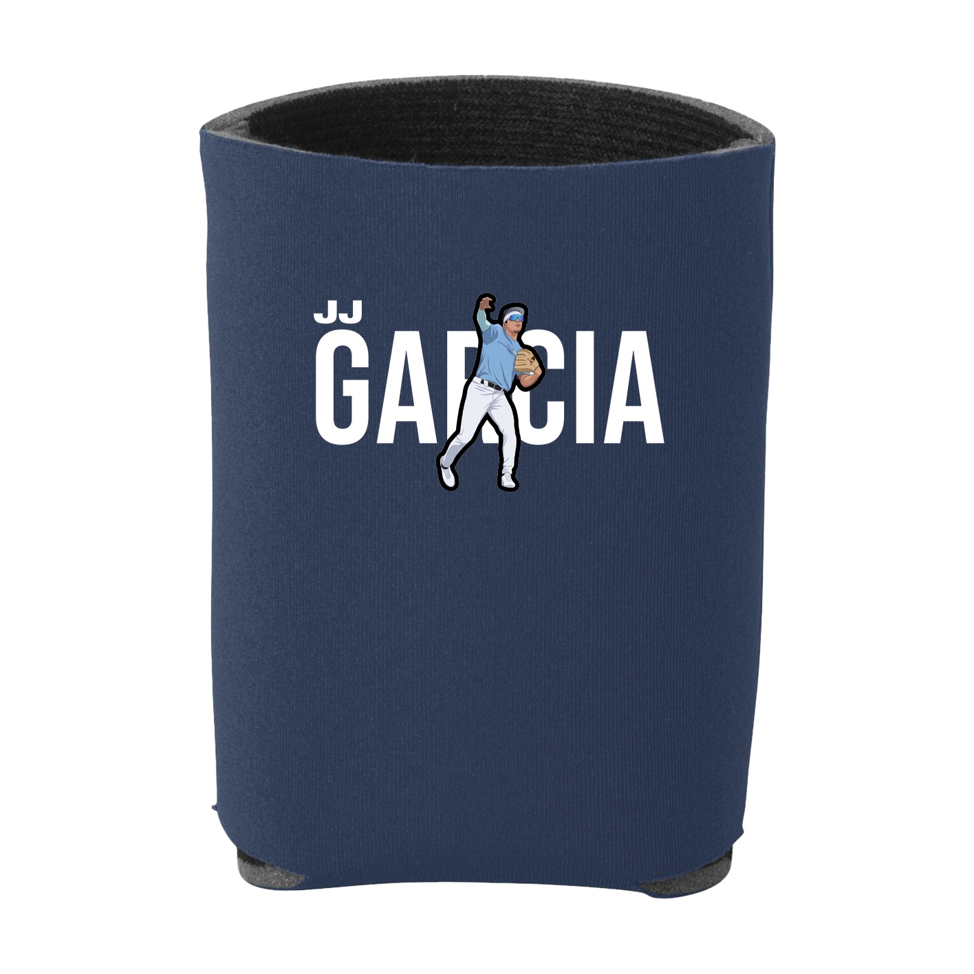 Can Holder — Player Name in Navy