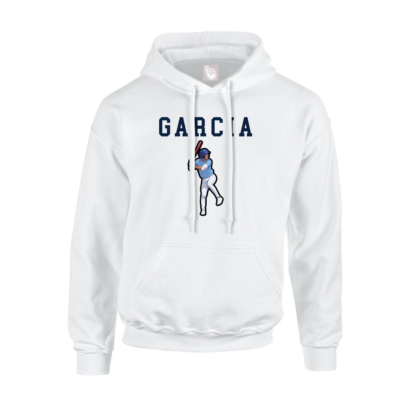 Hoodie — Shirsey in White