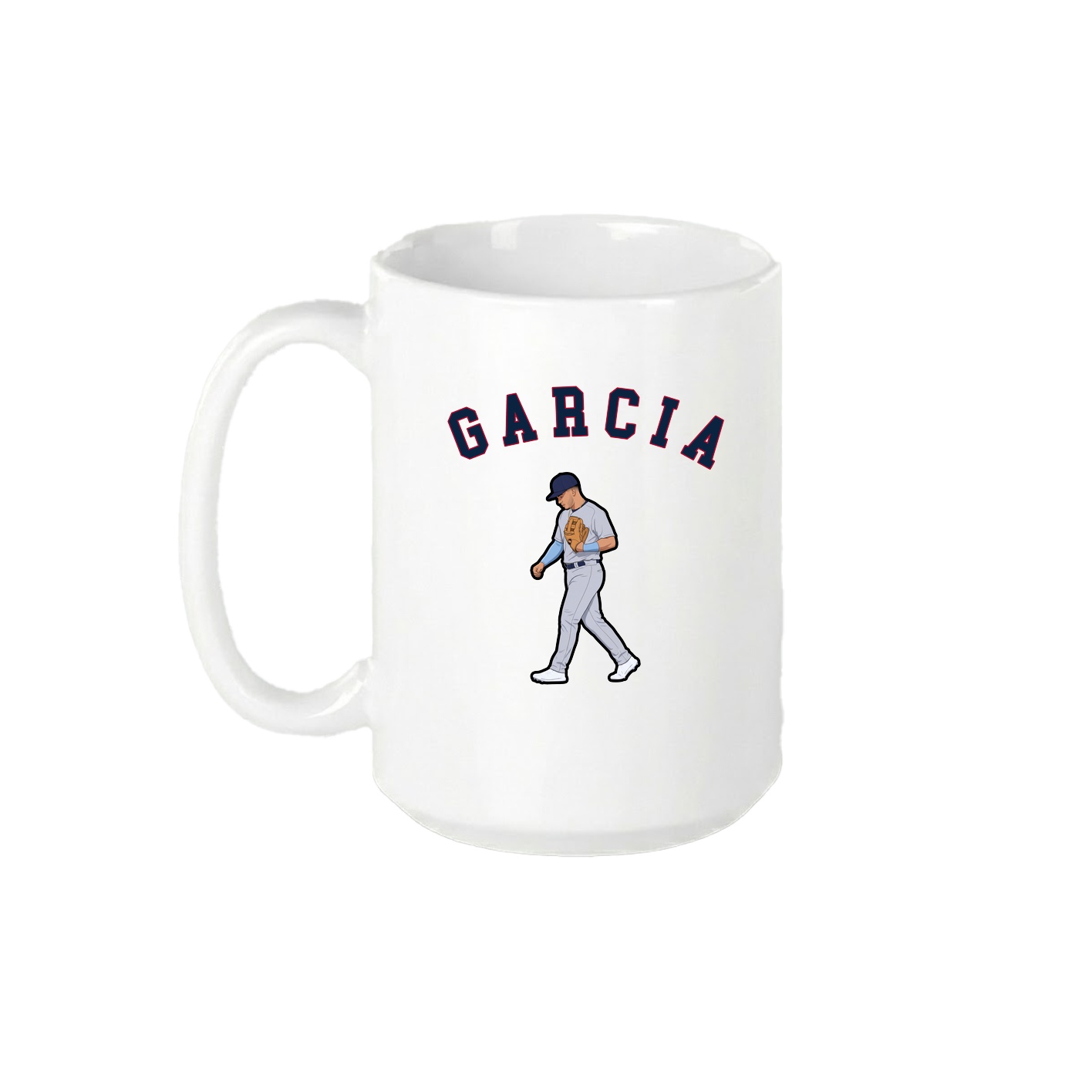 15oz Coffee Mug — Shirsey Arch in White