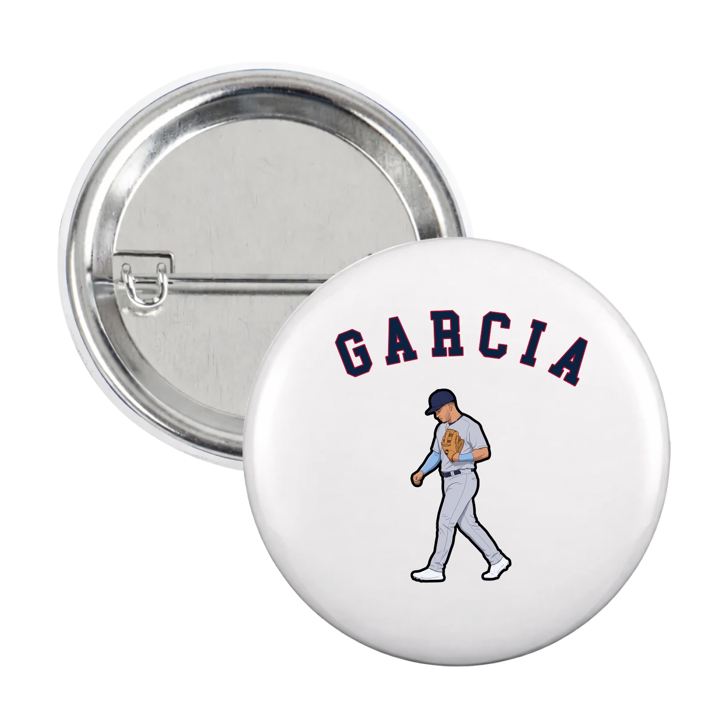Game Day Button — Shirsey Arch in White