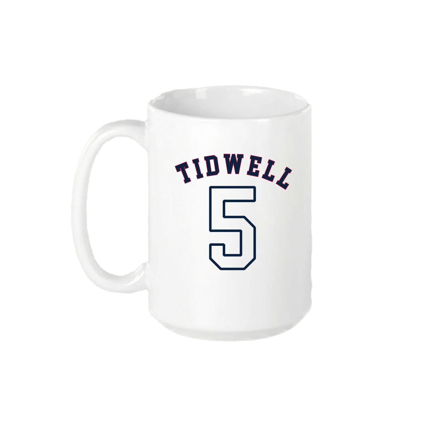 15oz Coffee Mug — Shirsey Arch in White
