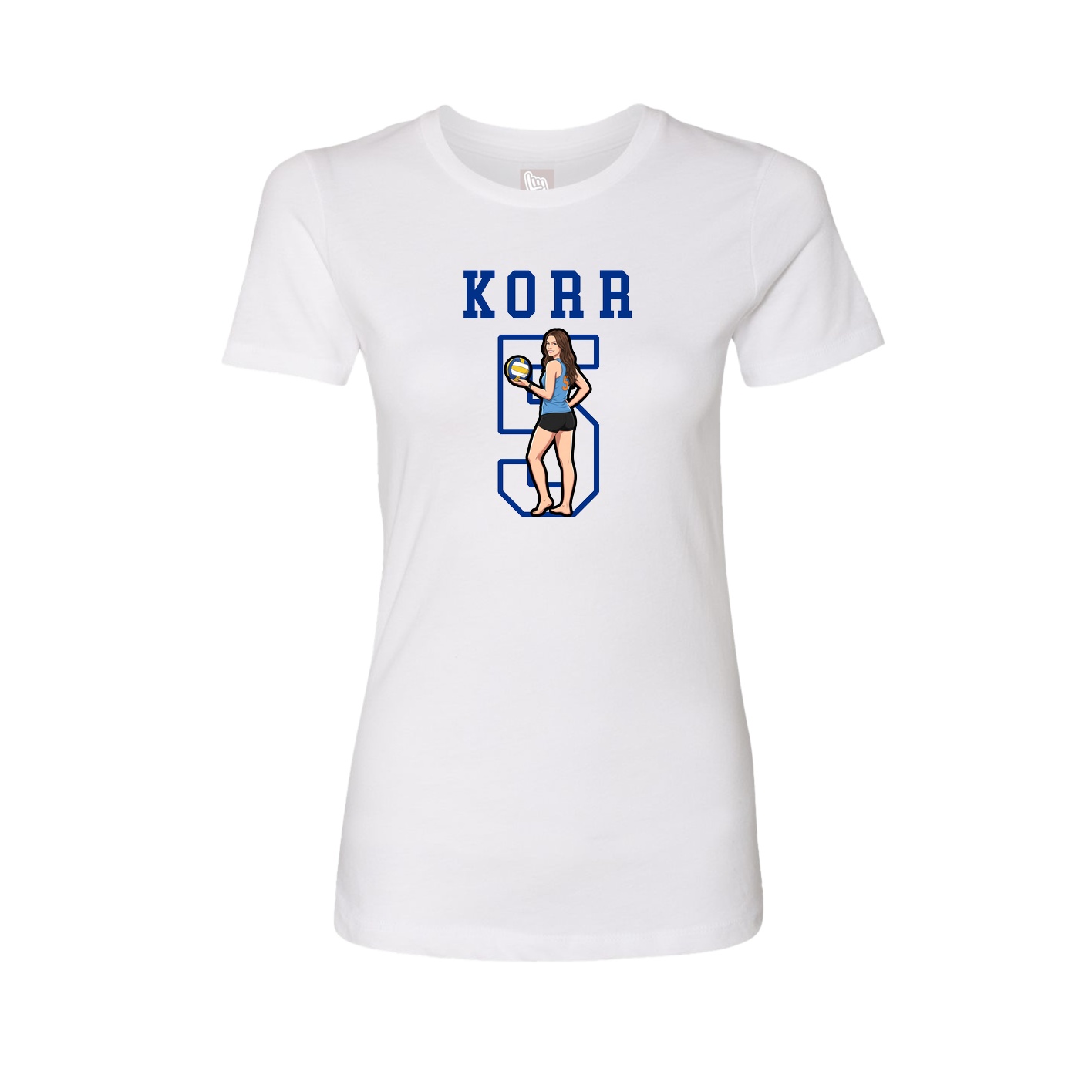 Fitted Women's Tee — Shirsey in White
