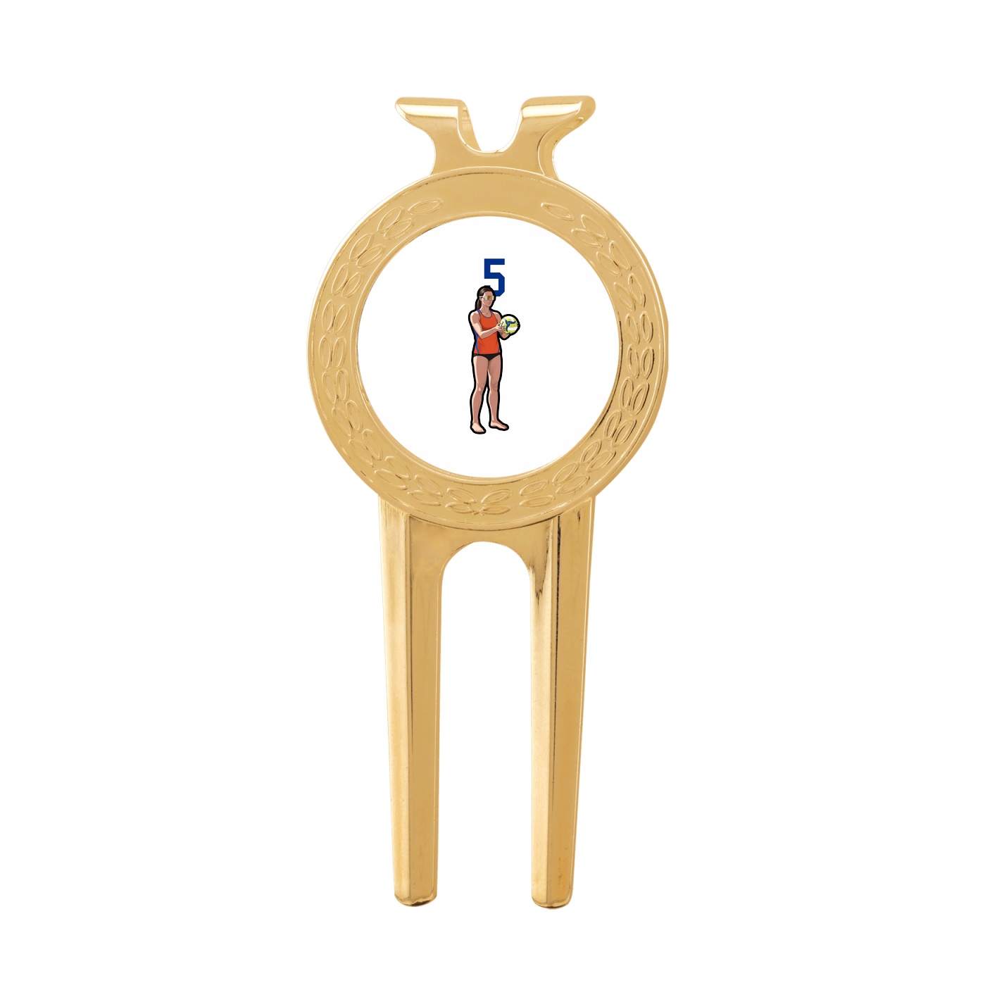 Divot Tool with Ball Marker — Number Top in Classic