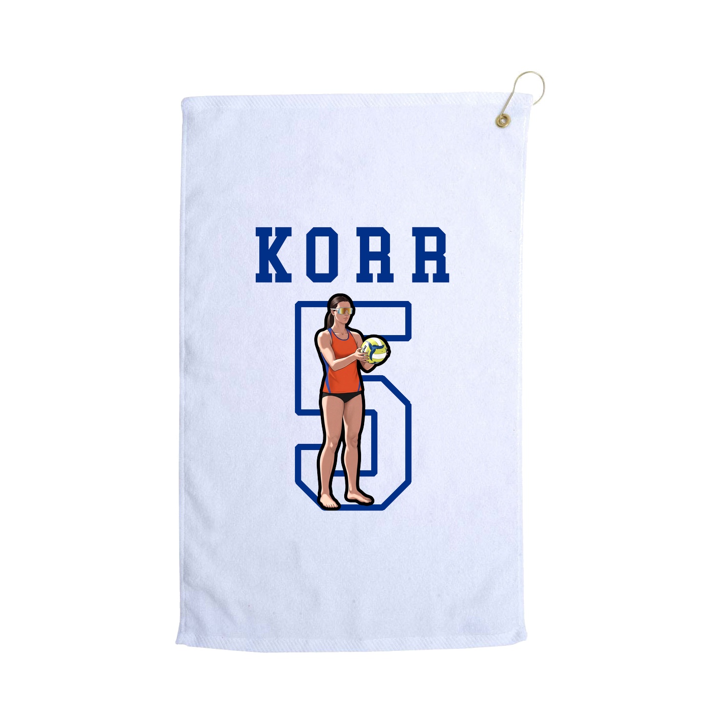 Golf Towel — Shirsey in White