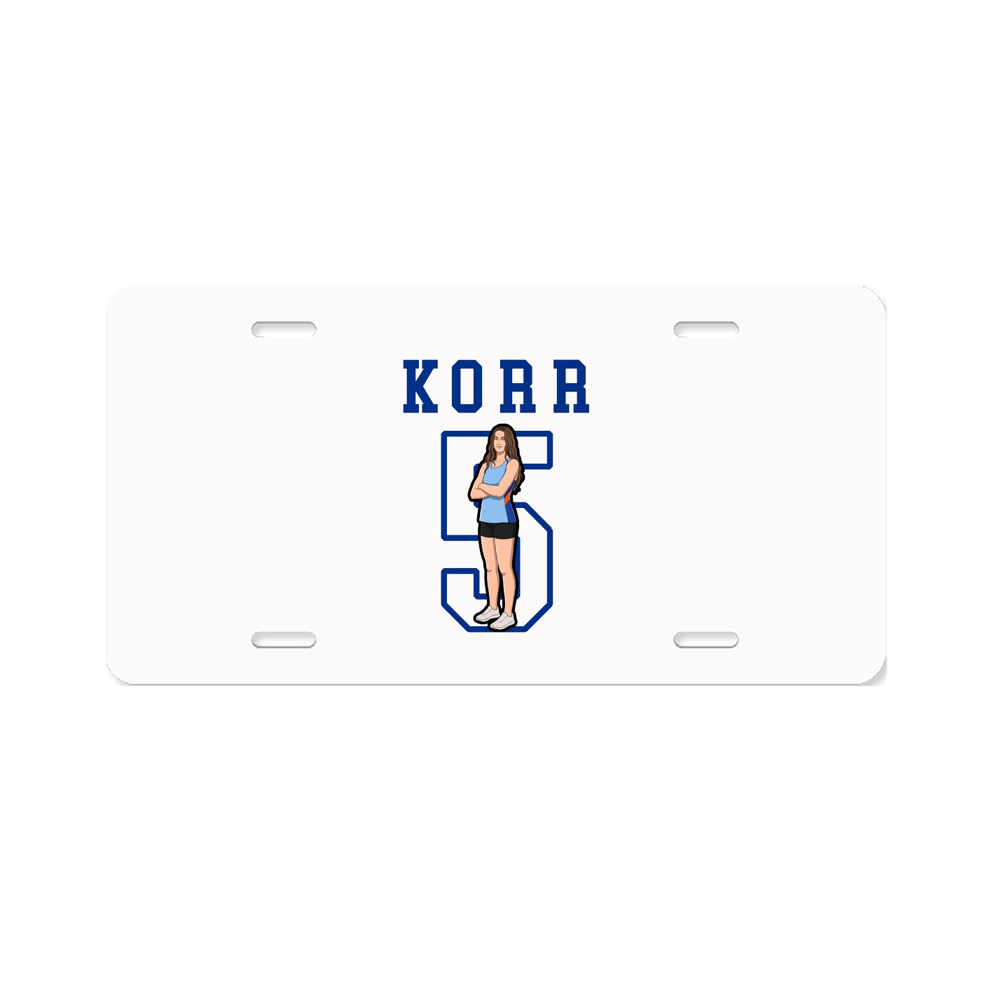 License Plate — Shirsey in Classic