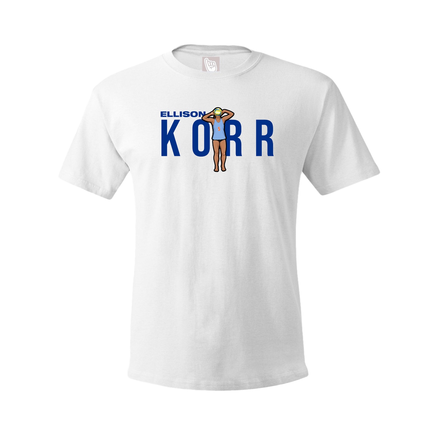 Youth Tee — Player Name in White