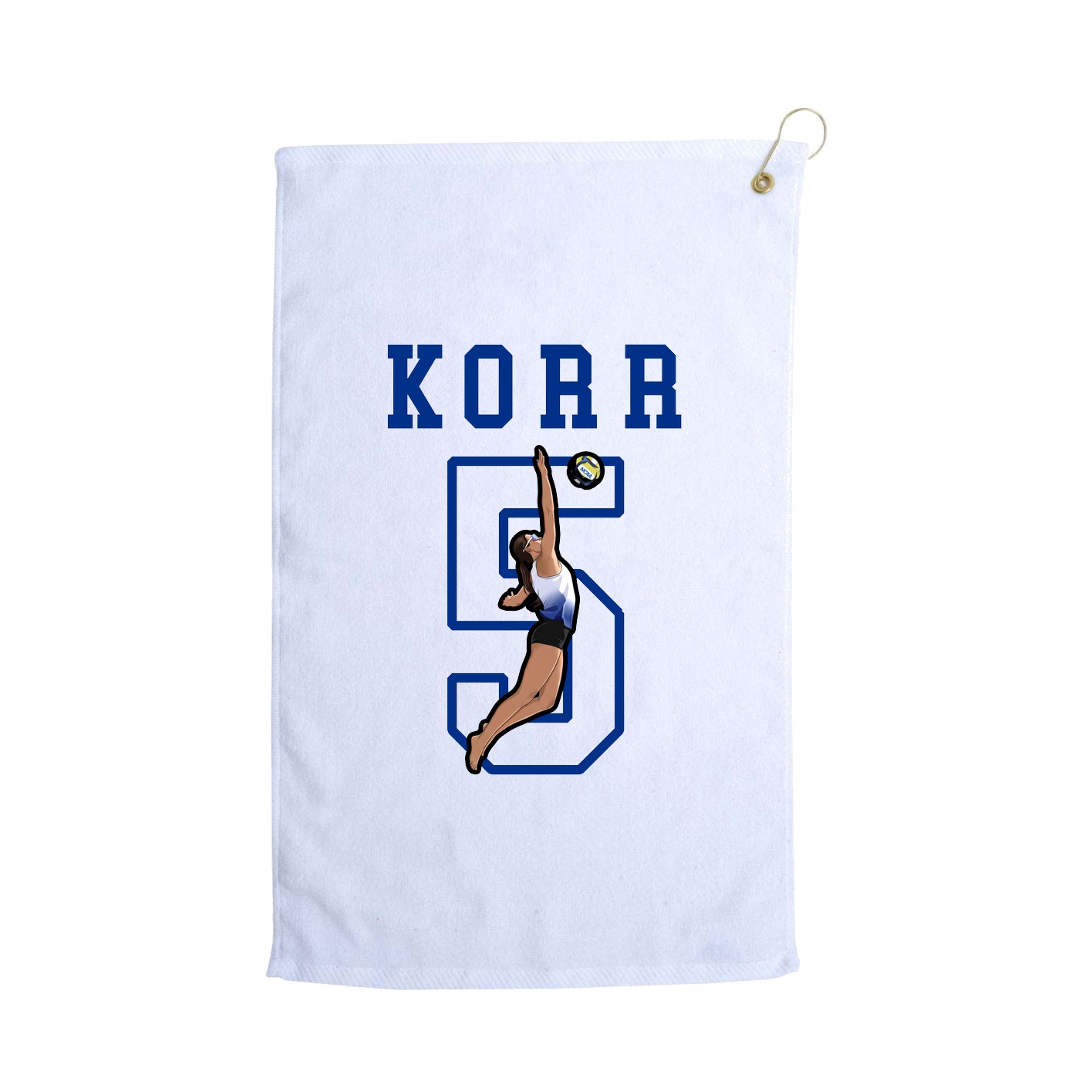 Golf Towel — Shirsey in White