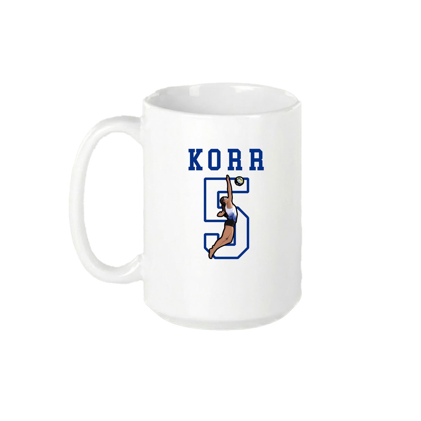 15oz Coffee Mug — Shirsey in White