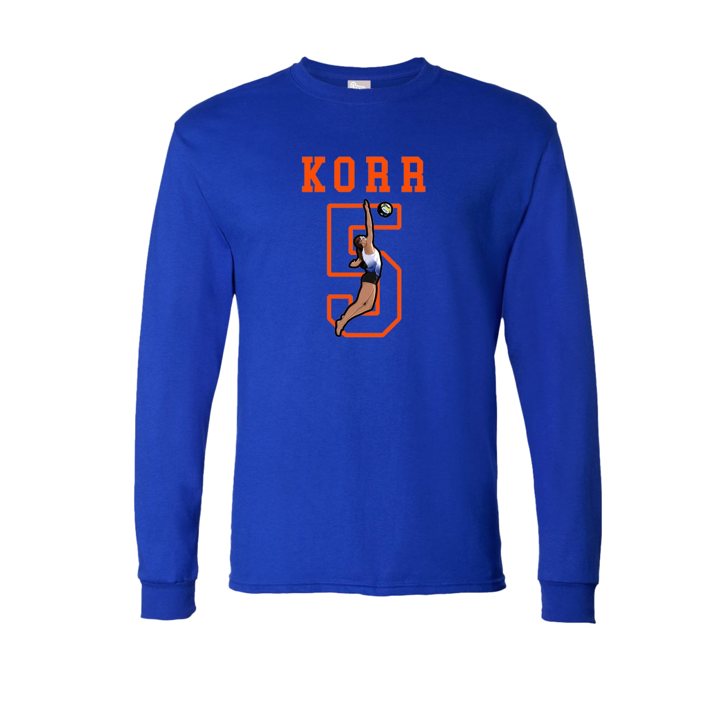 Long Sleeve Tee — Shirsey in Royal