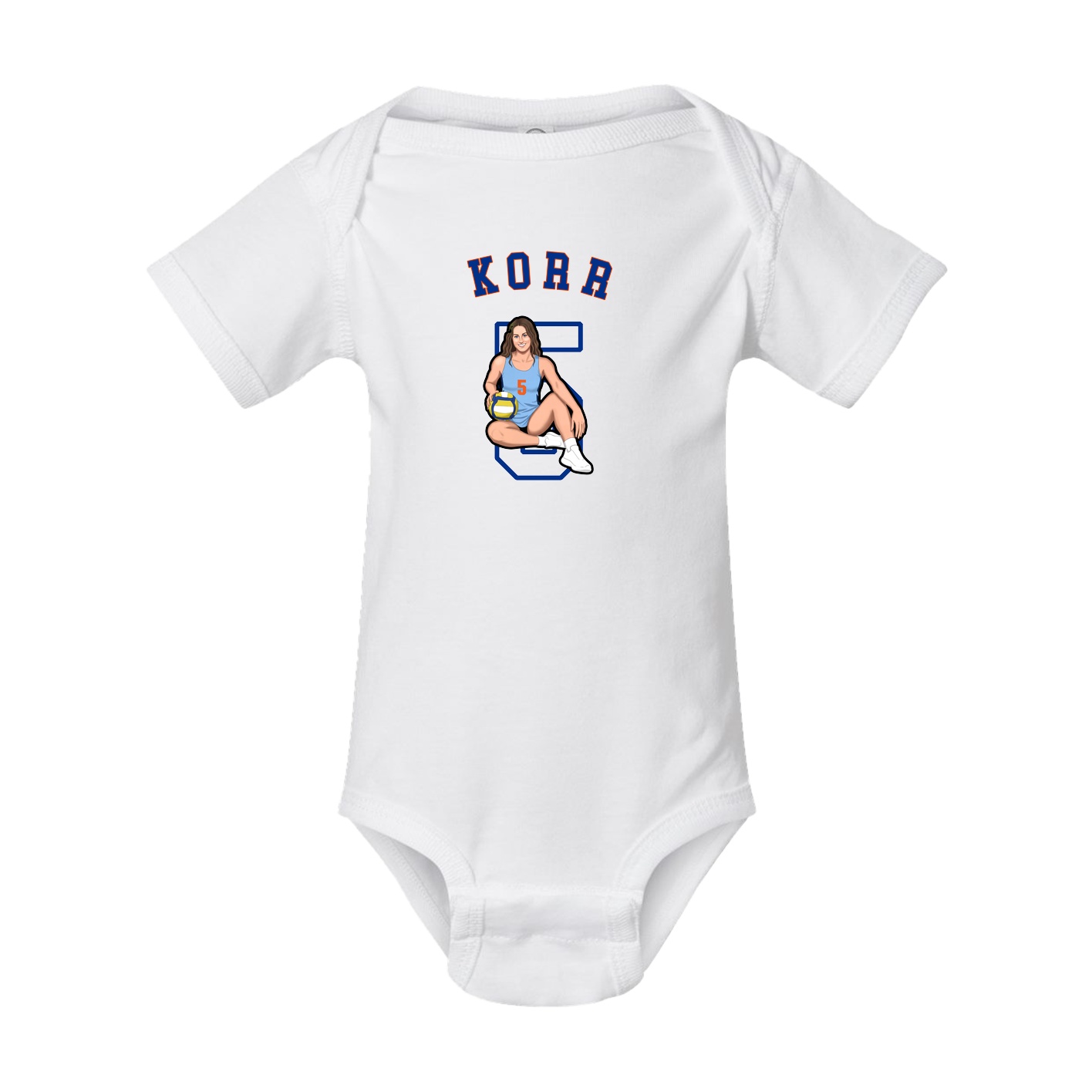 Baby Onesie — Shirsey Arch in White