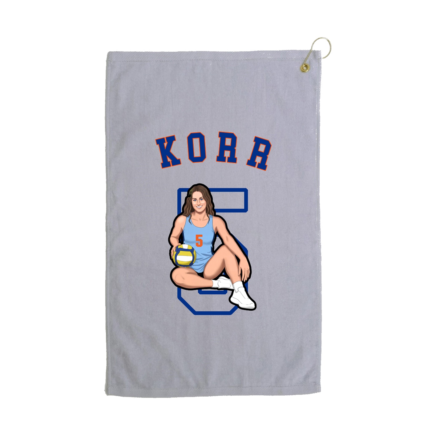 Golf Towel — Shirsey Arch in Grey