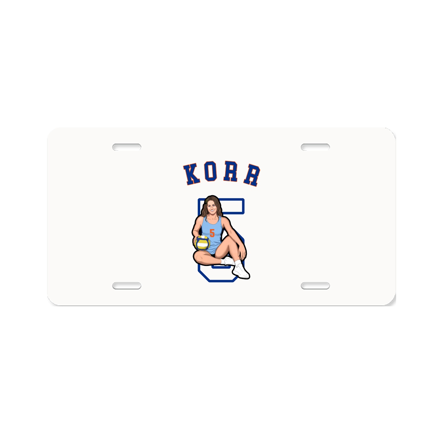 License Plate — Shirsey Arch in Classic