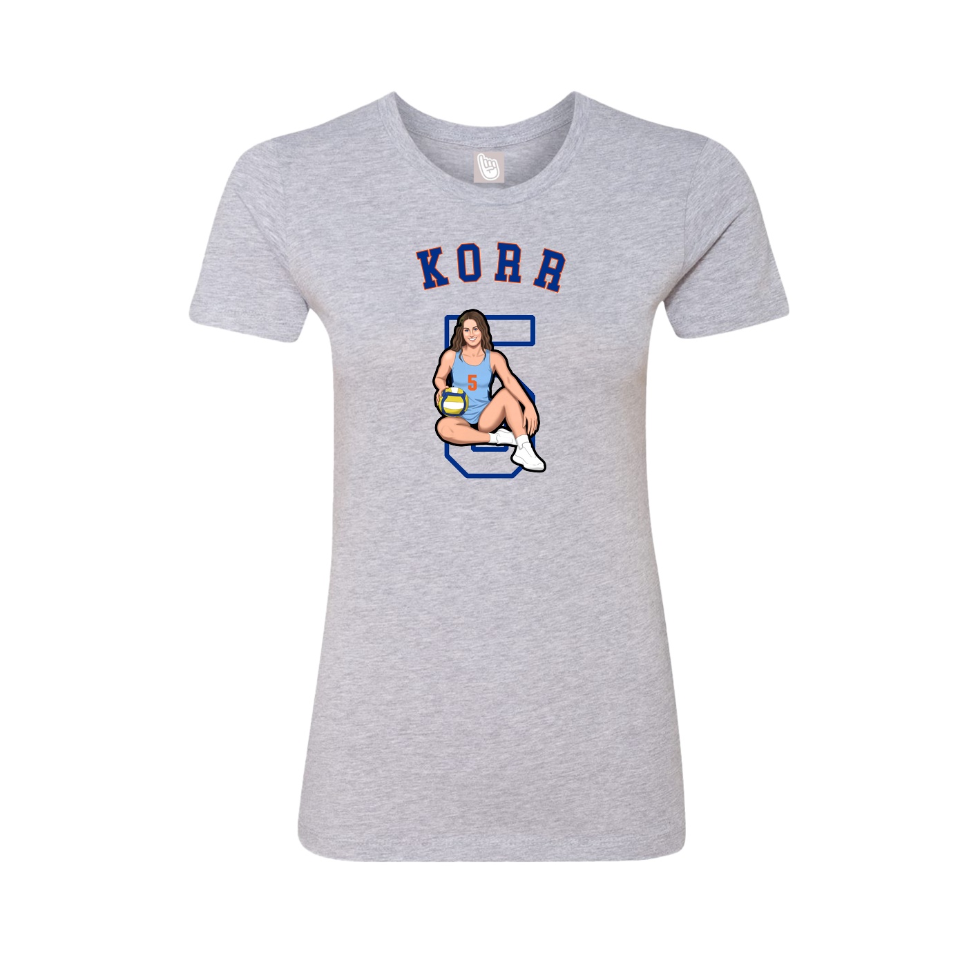 Womens Tee — Shirsey Arch in Grey