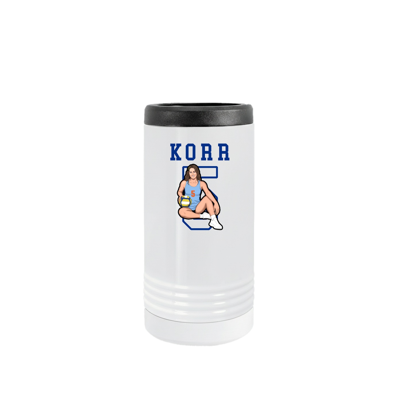 Slim Beverage Holder — Shirsey in White