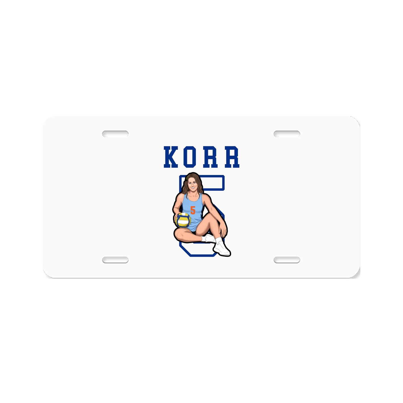 License Plate — Shirsey in Classic
