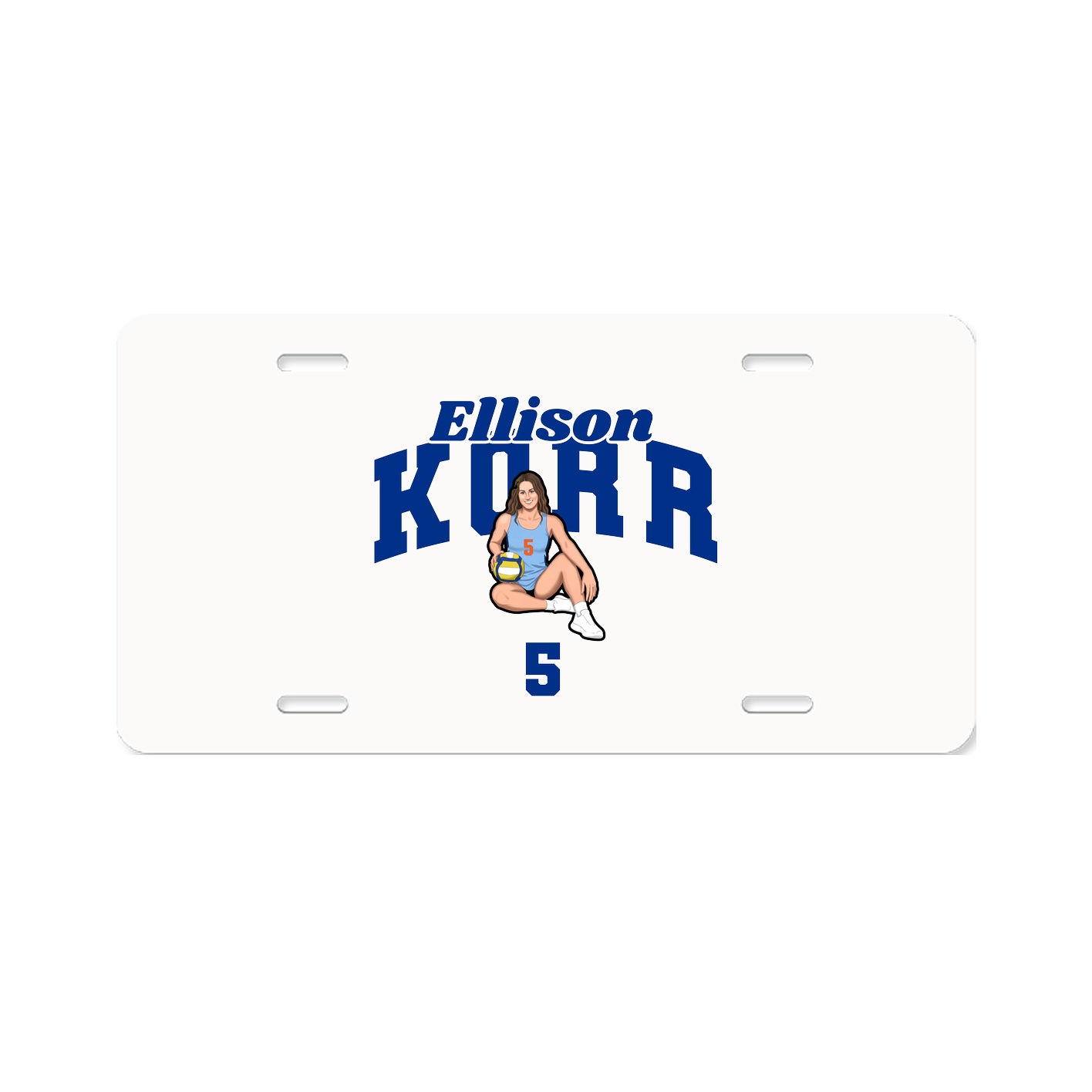 License Plate — Signature Arch in Classic
