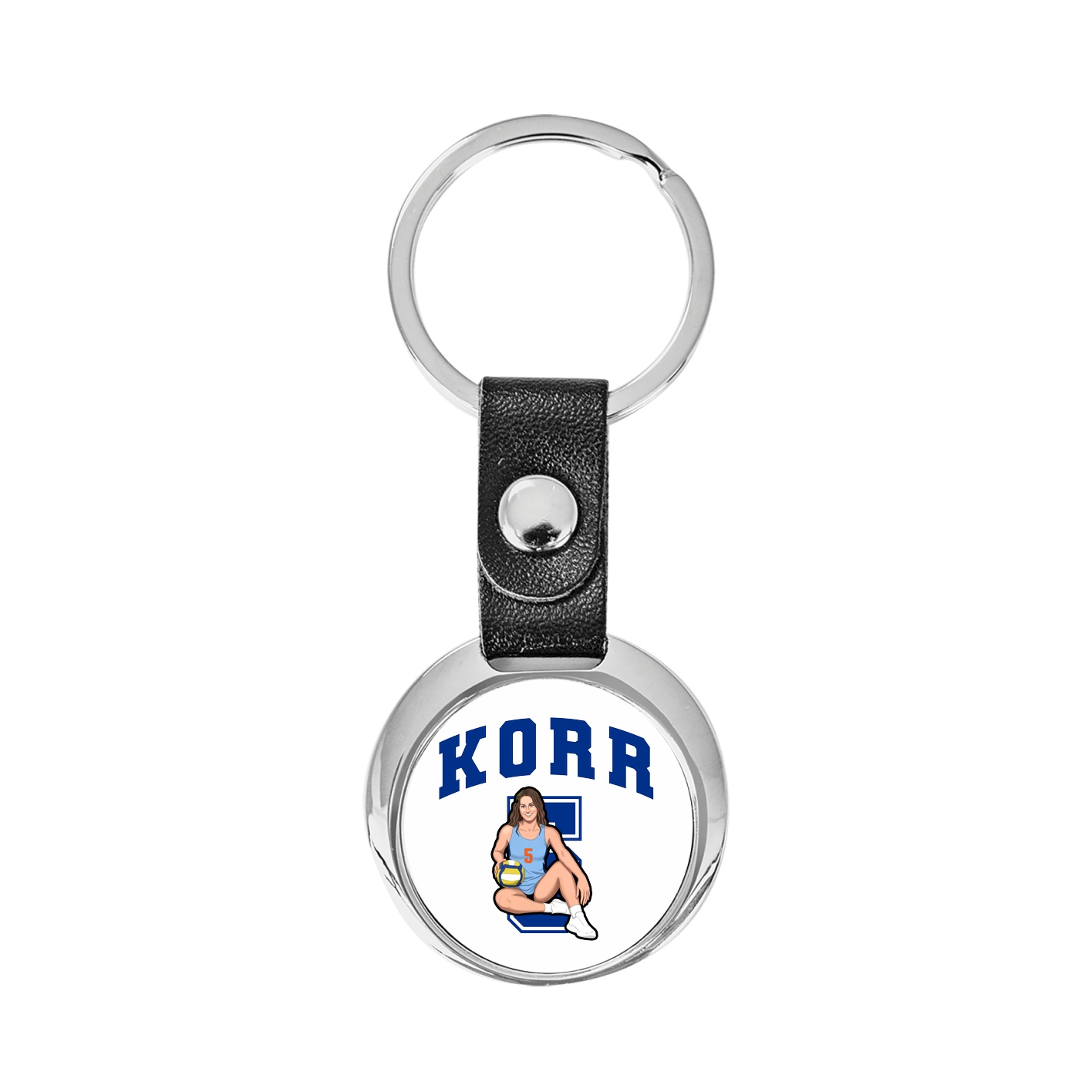 Key Chain — Number in Classic