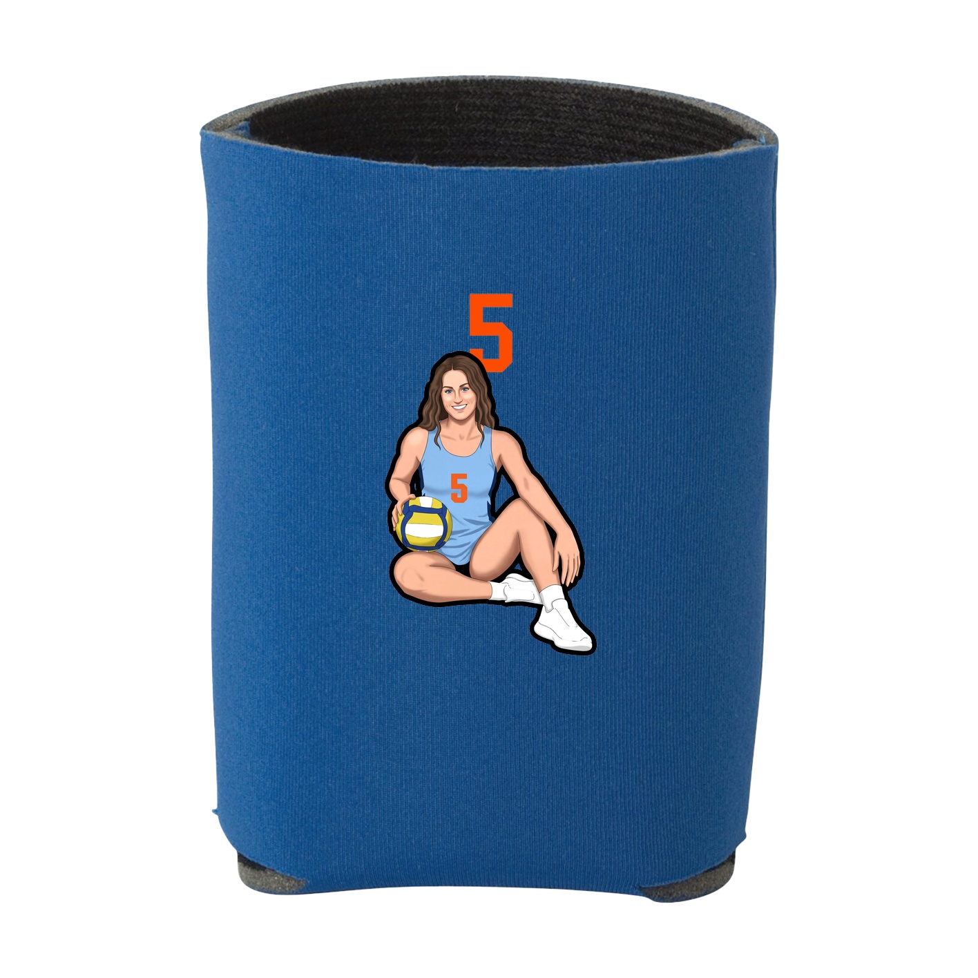Can Holder — Number Top in Royal