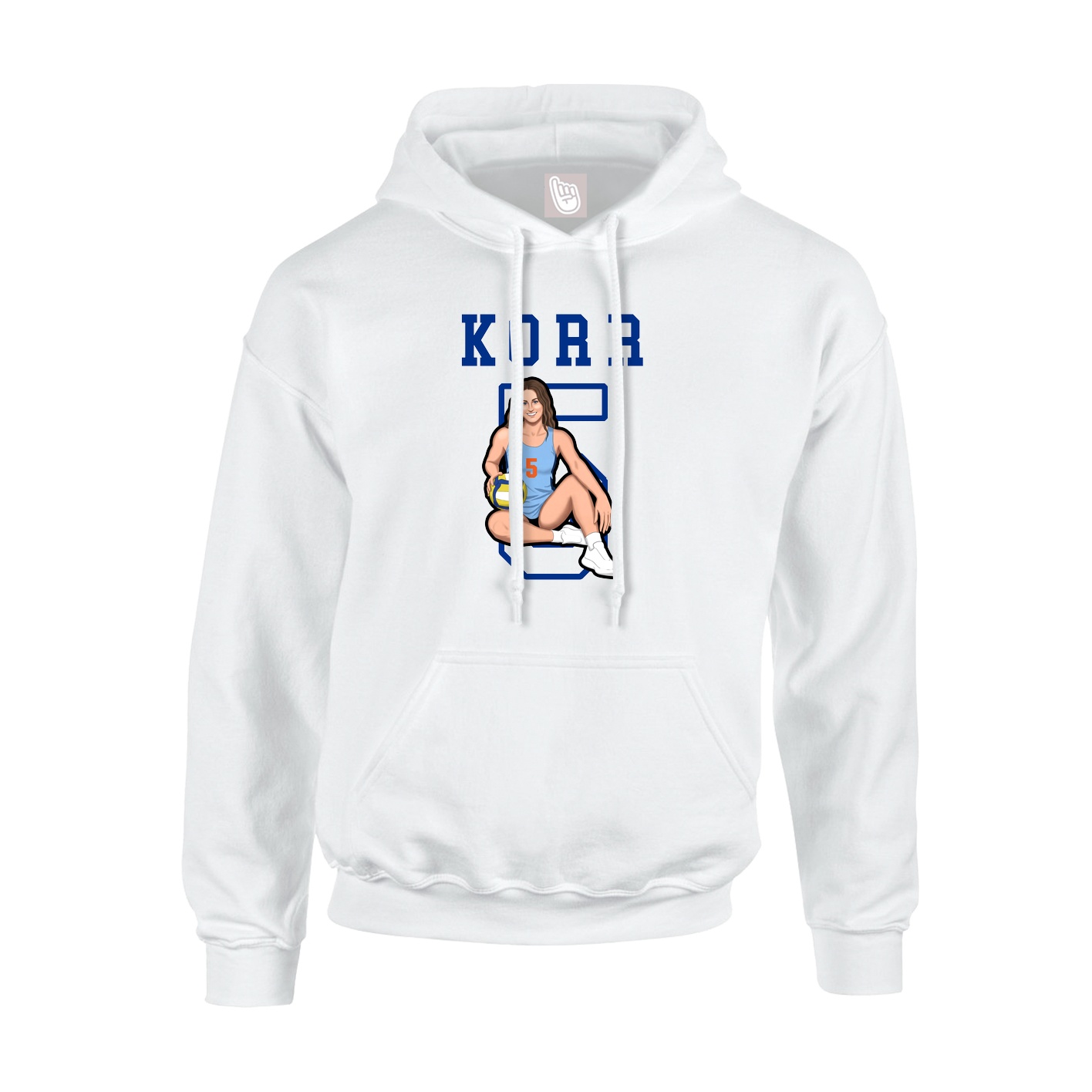 Youth Hoodie — Shirsey in White