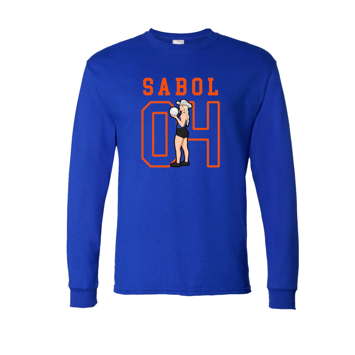 Long Sleeve Tee — Shirsey in Royal