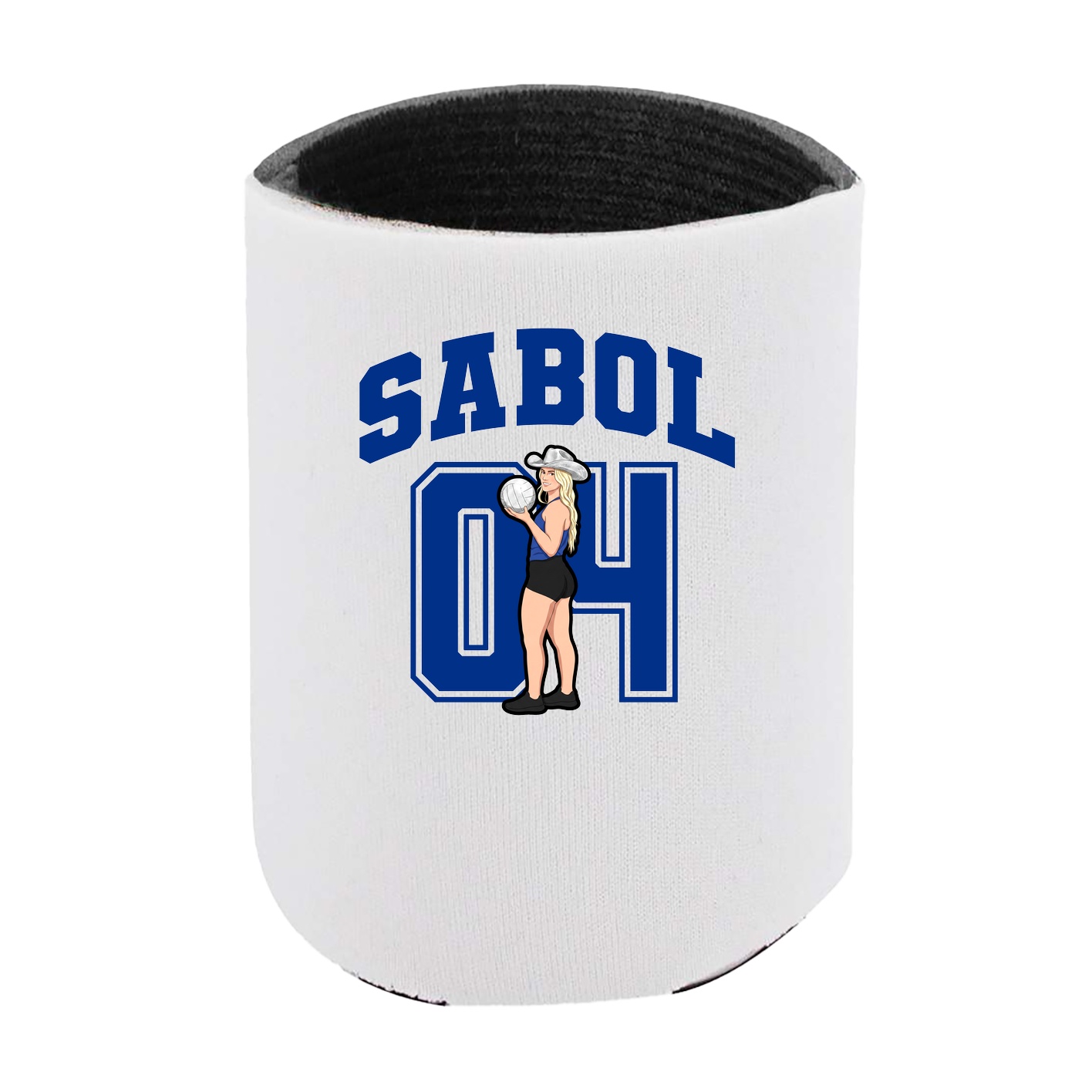 Can Holder — Number in White