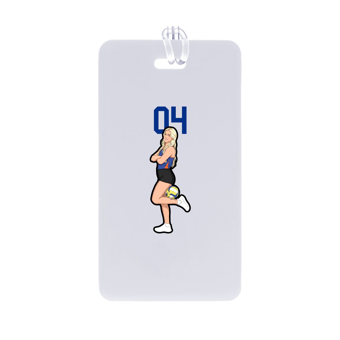 Bag Tag — Number Top in Classic