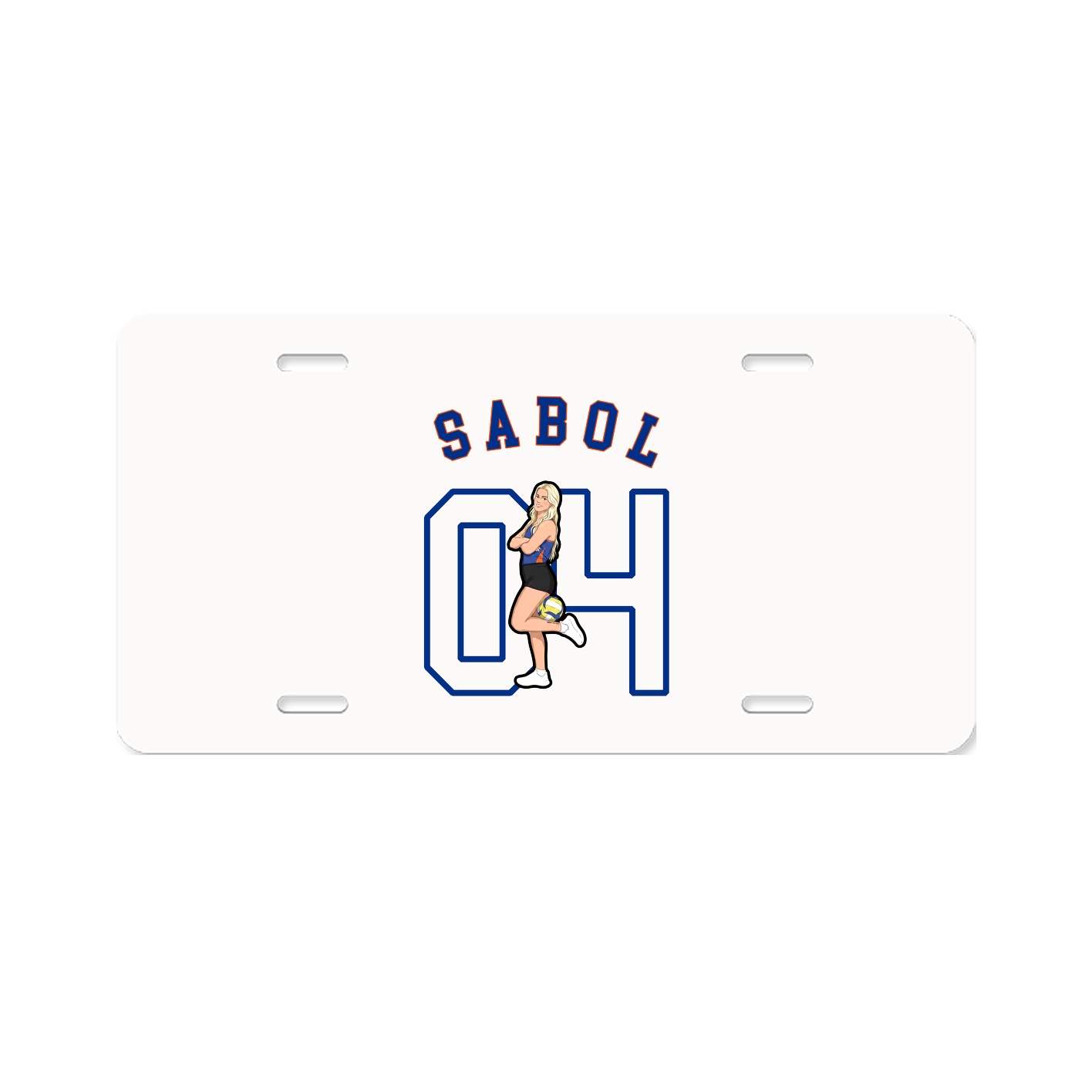 License Plate — Shirsey Arch in Classic