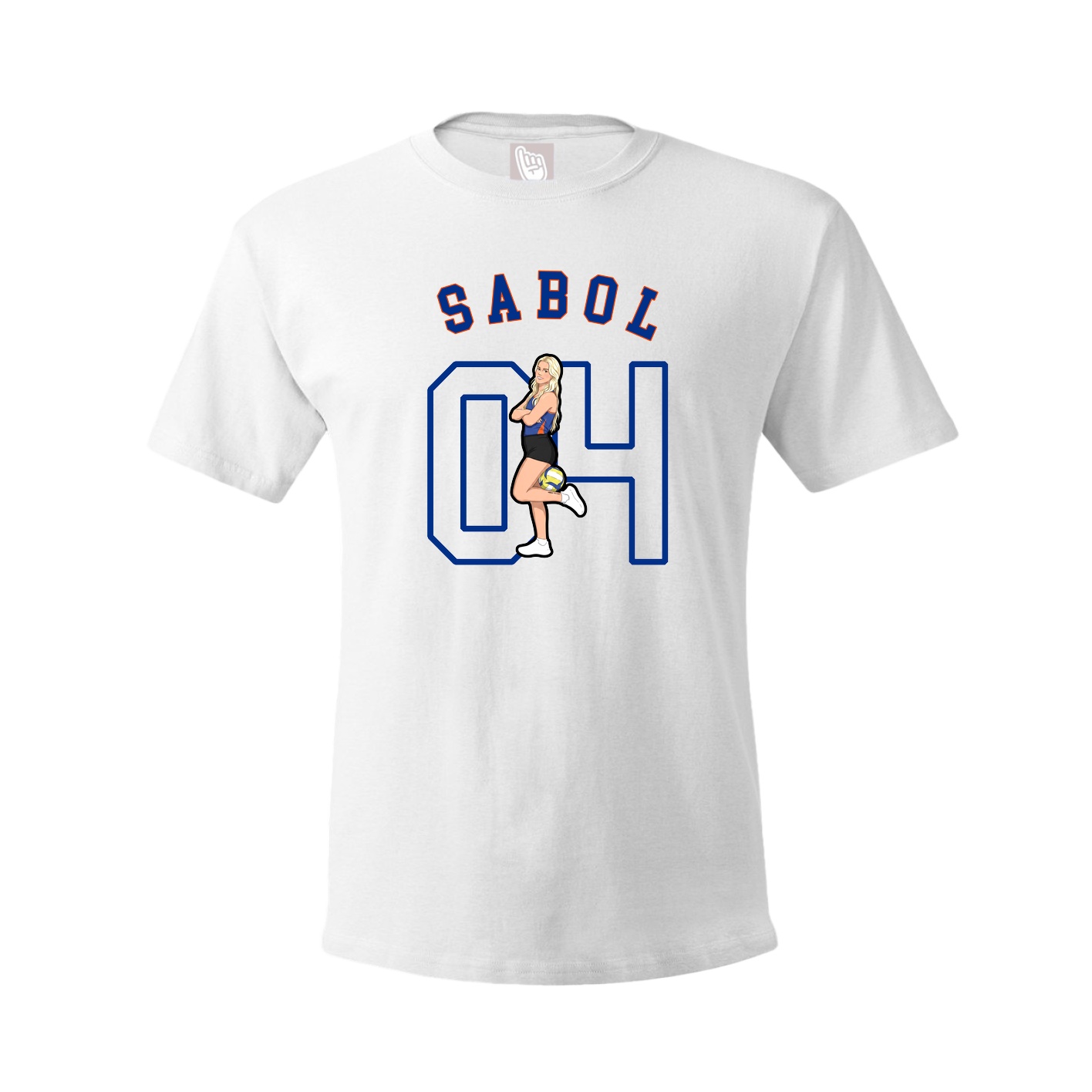 Tee — Shirsey Arch in White