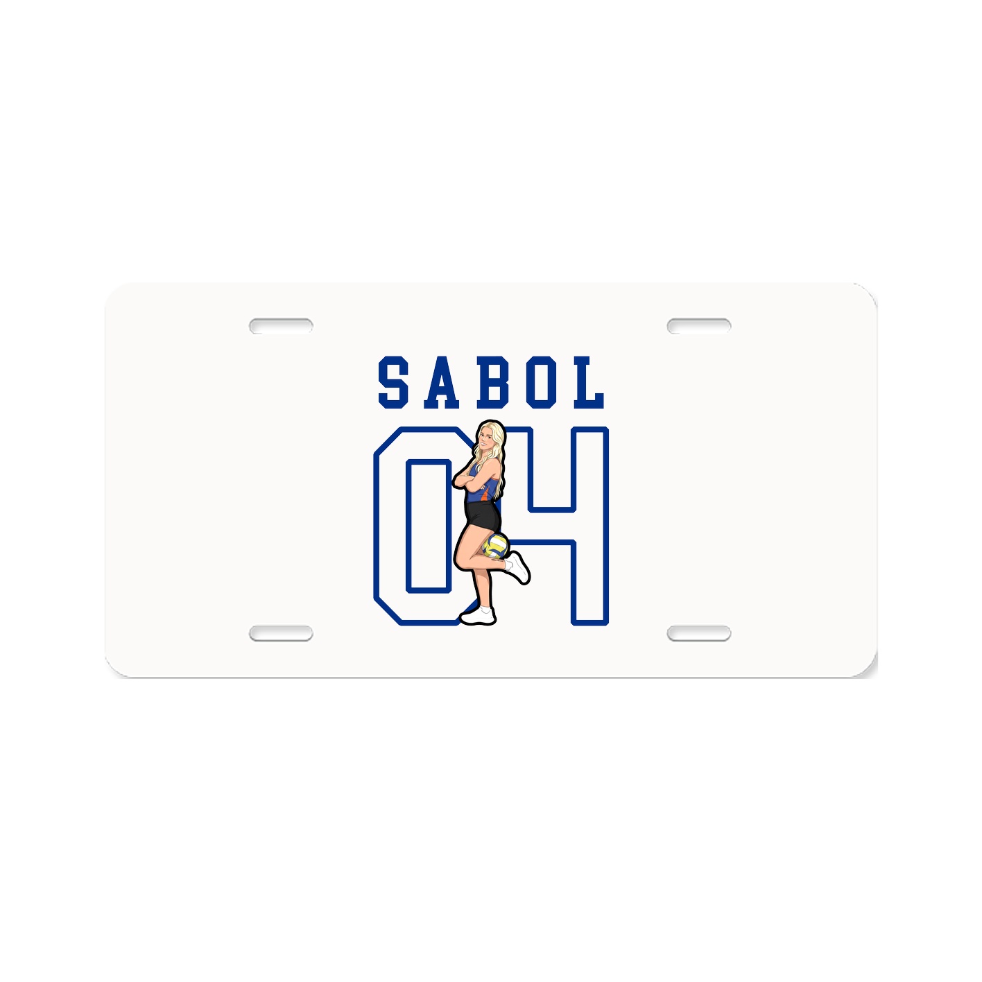 License Plate — Shirsey in Classic