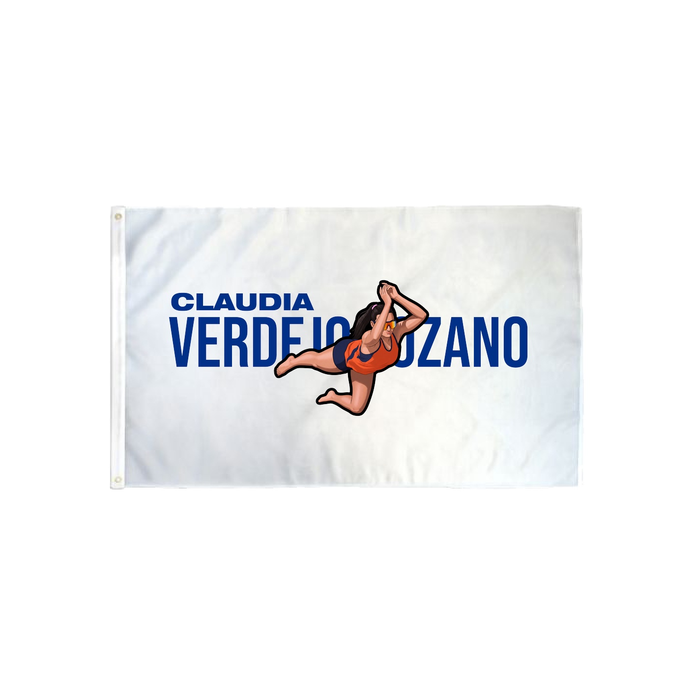 3x5 Flag — Player Name in Classic