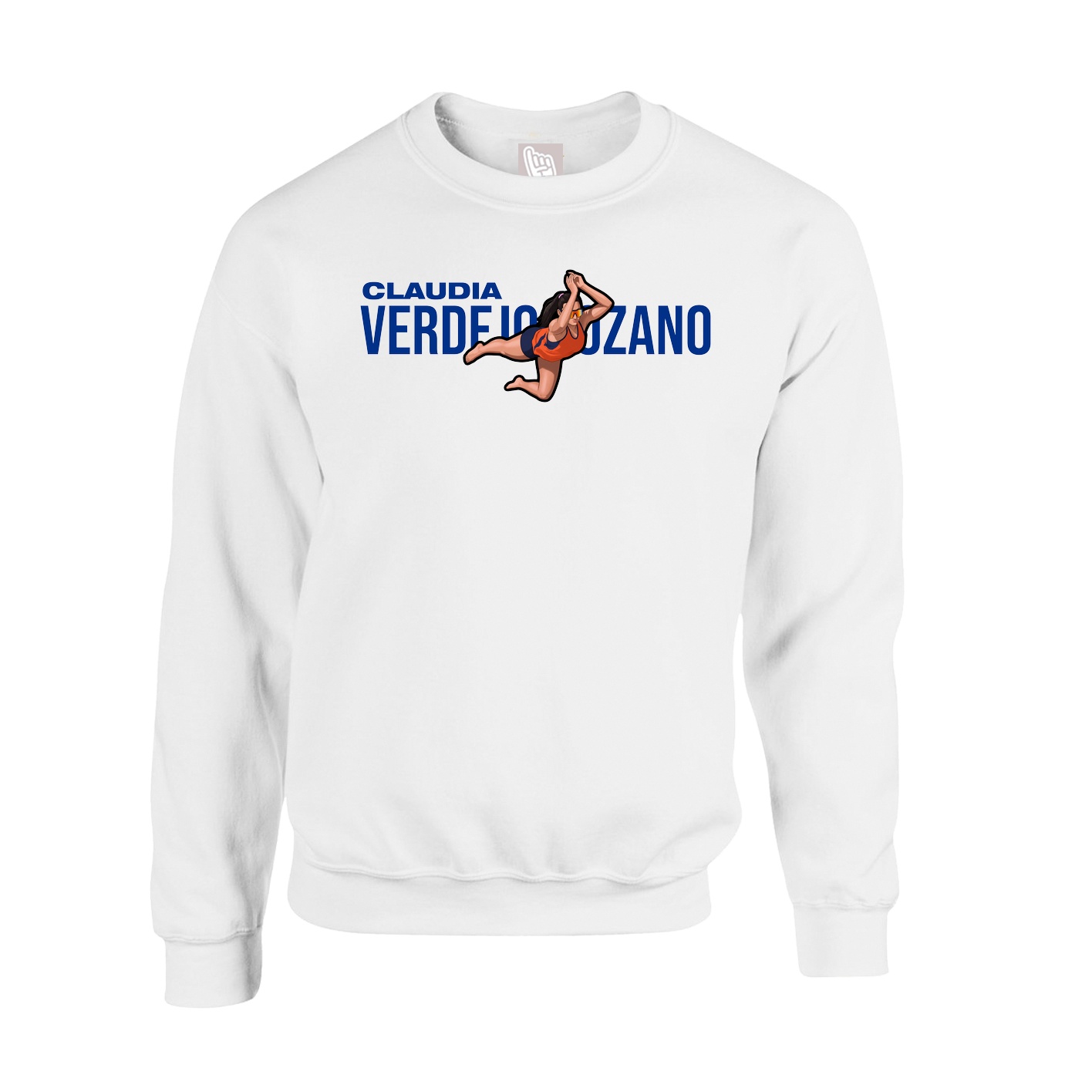 Fleece Crew — Player Name in White