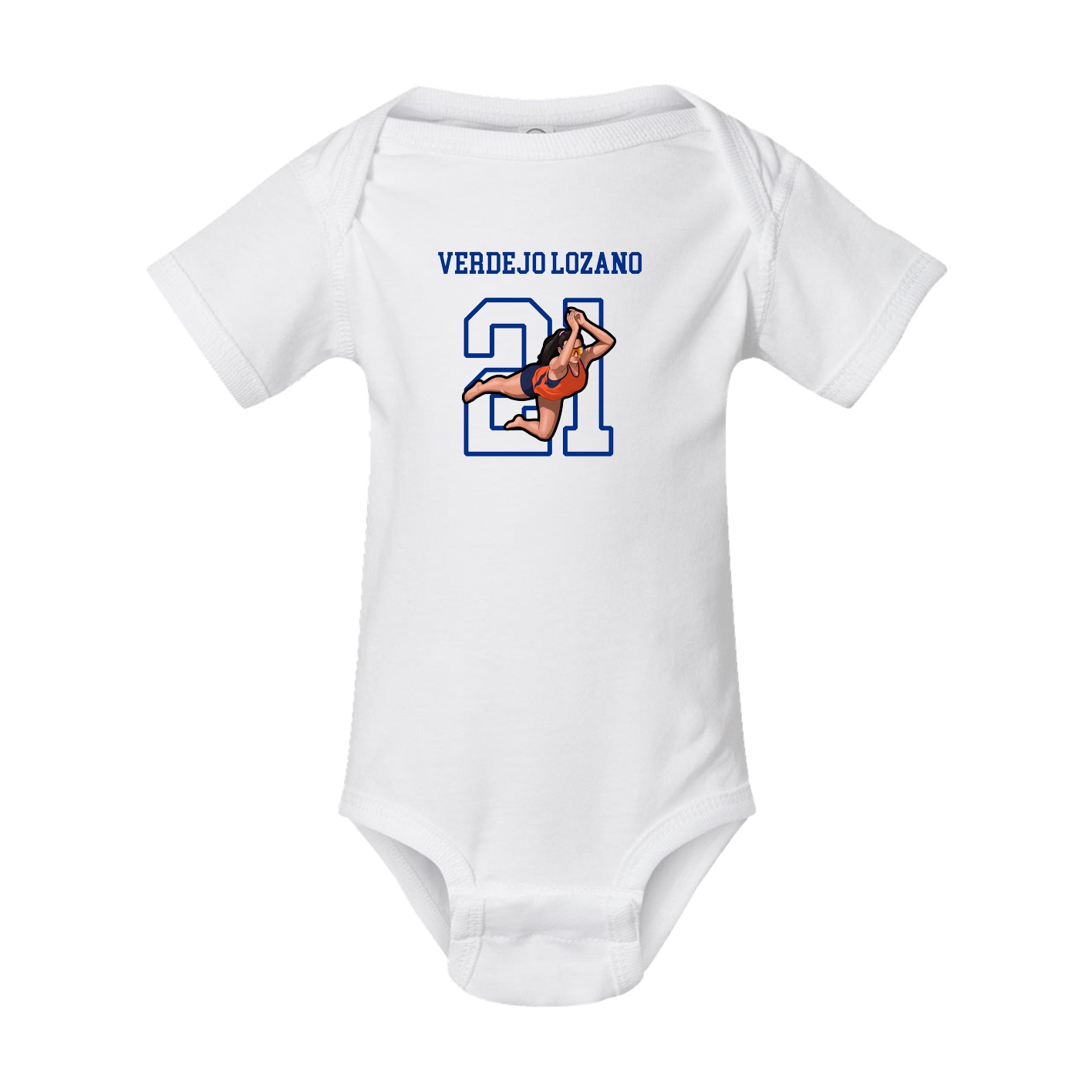 Baby Onesie — Shirsey in White