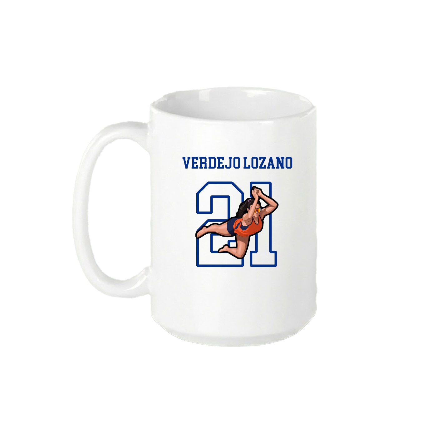 15oz Coffee Mug — Shirsey in White