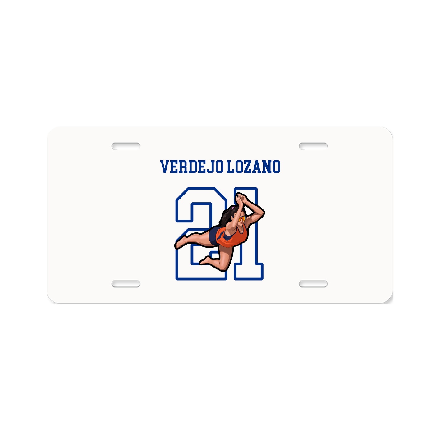 License Plate — Shirsey in Classic