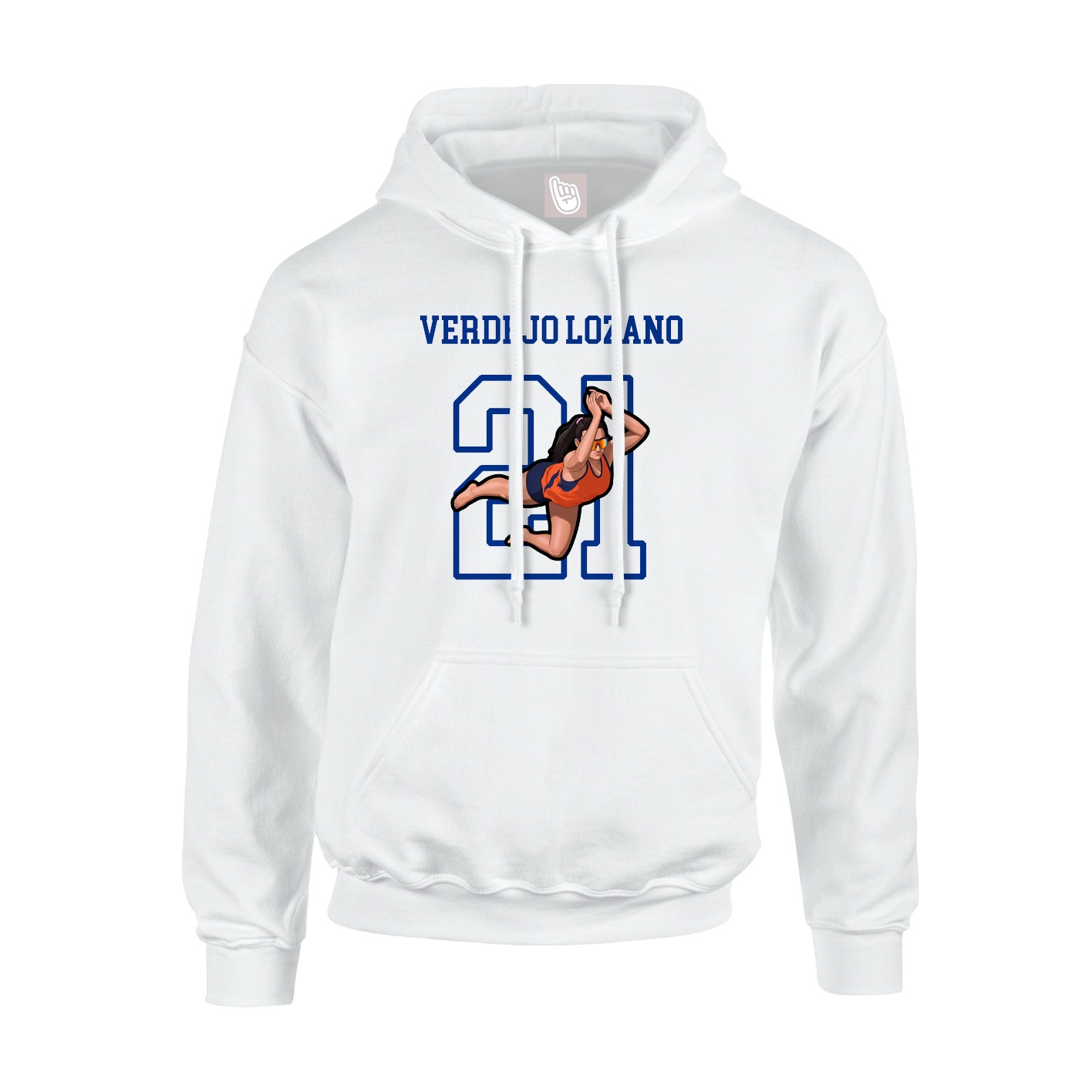 Youth Hoodie — Shirsey in White