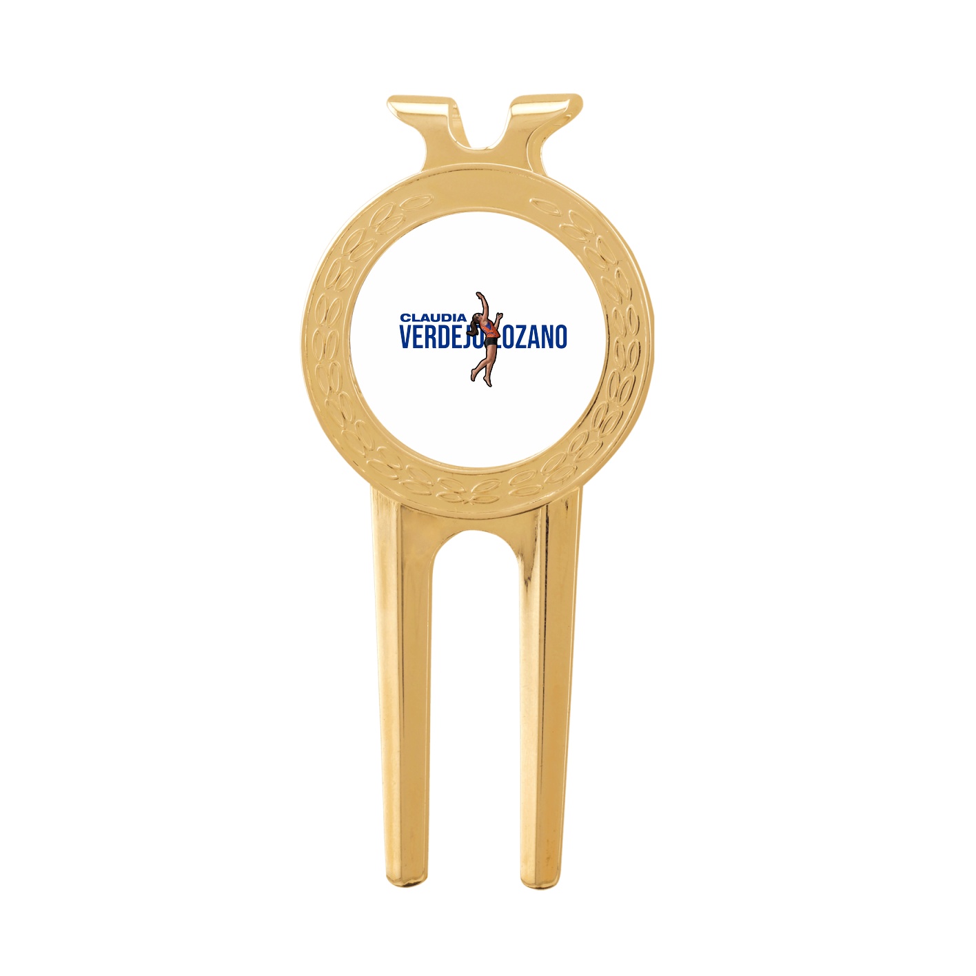 Divot Tool with Ball Marker — Player Name in Classic
