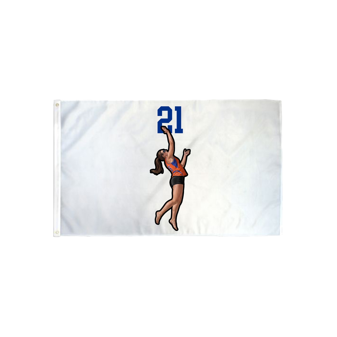 3x5 Flag — Number Top in Classic